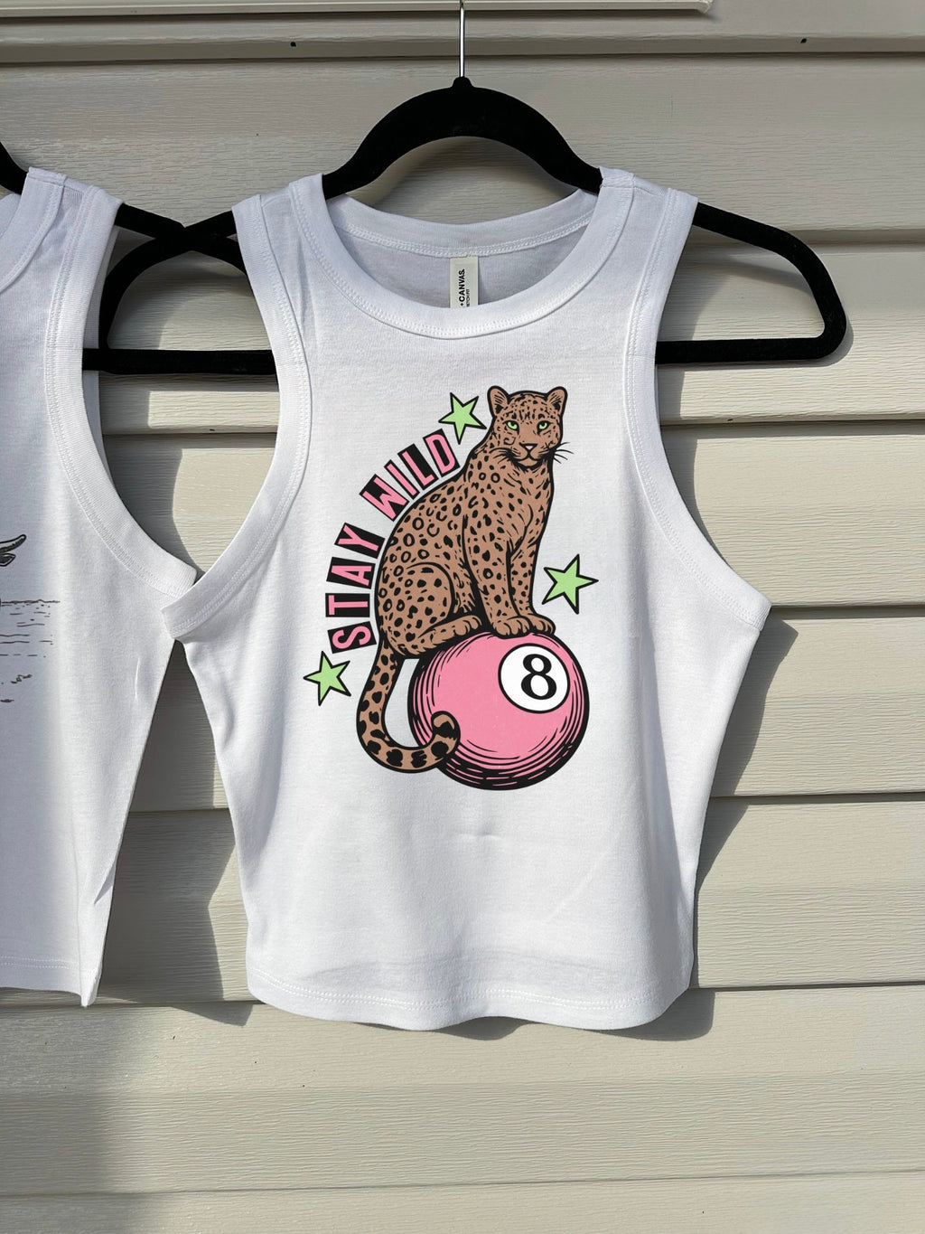 Stay Wild Cropped Tank