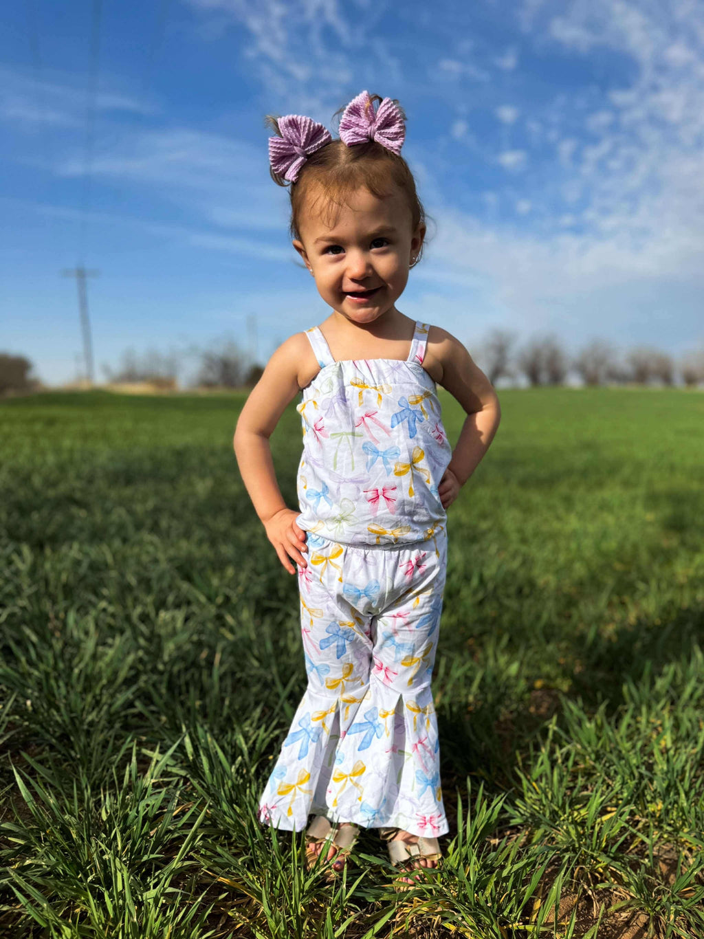 6/12 Months Spring Coquette Bell Jumper (FINAL SALE)
