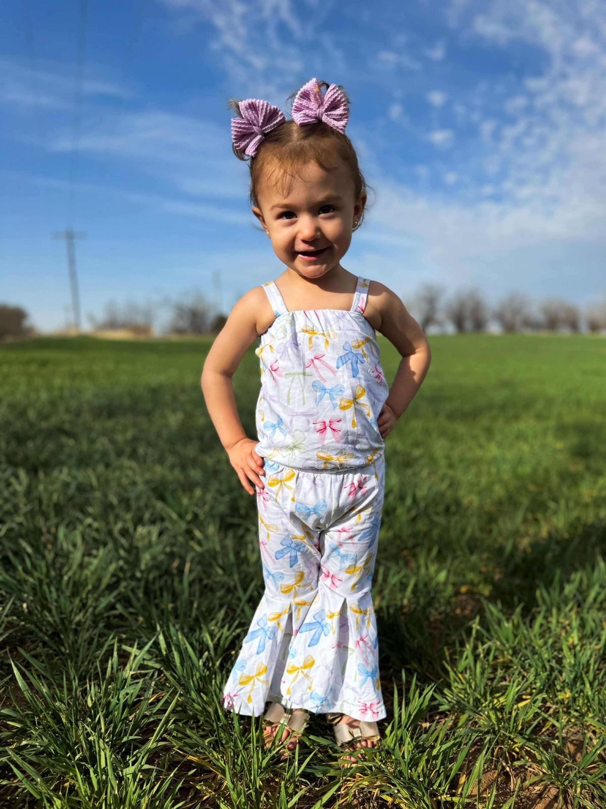 6/12 Months Spring Coquette Bell Jumper (FINAL SALE)