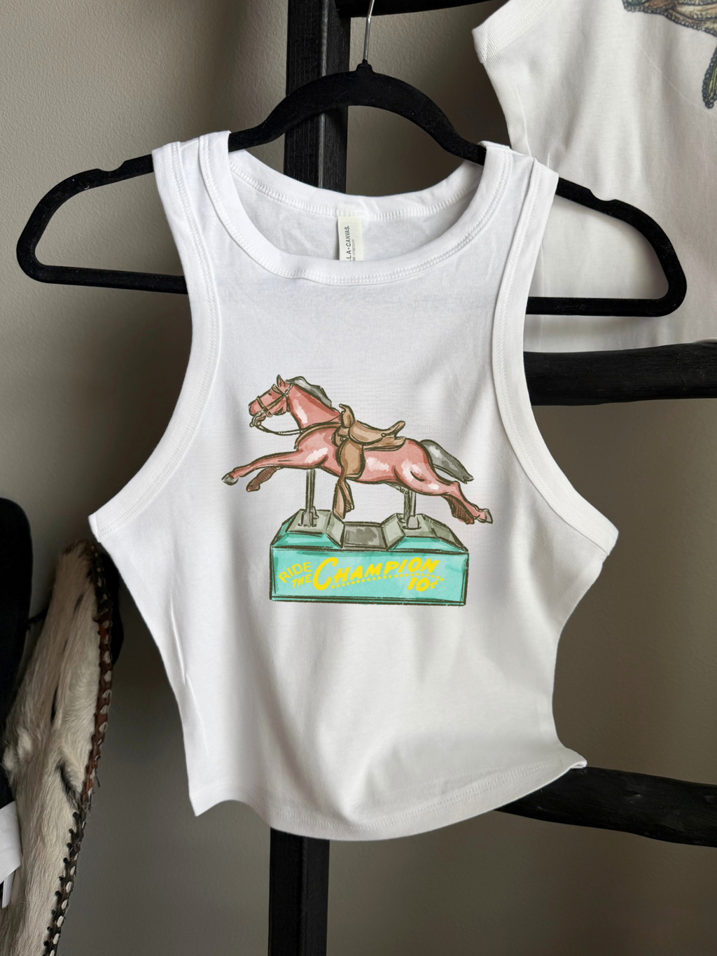 Carnival Cowgirl Cropped Tank