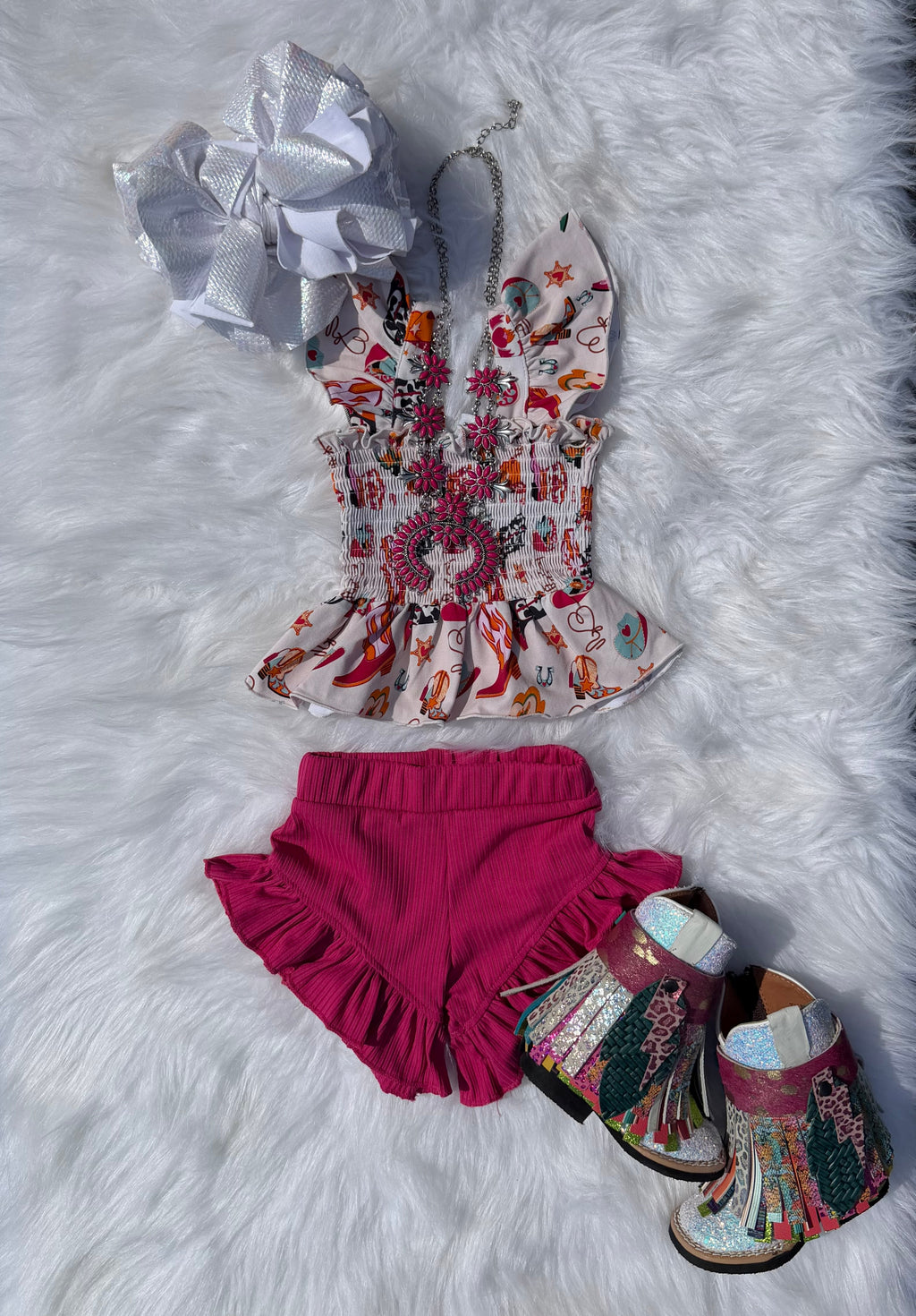 Dark Pink Shorties