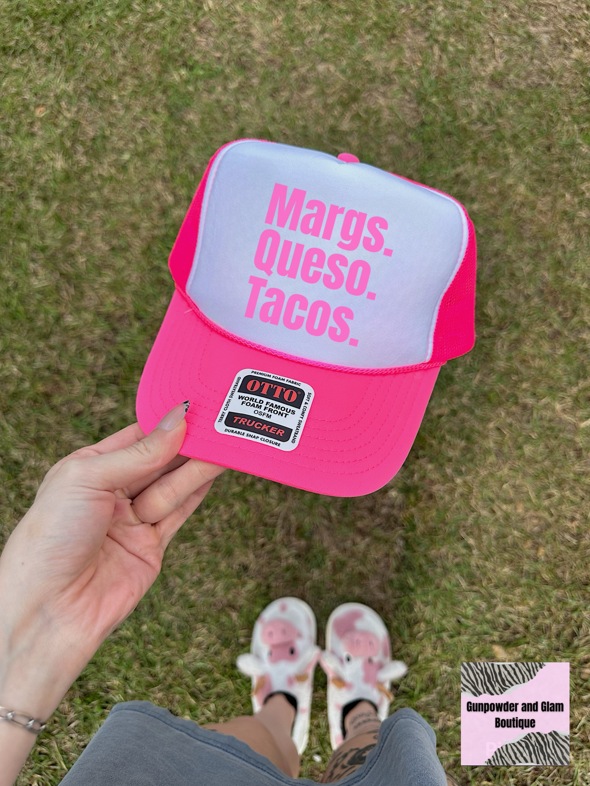 Margs Queso Tacos Trucker Hat (Multiple Color Options)