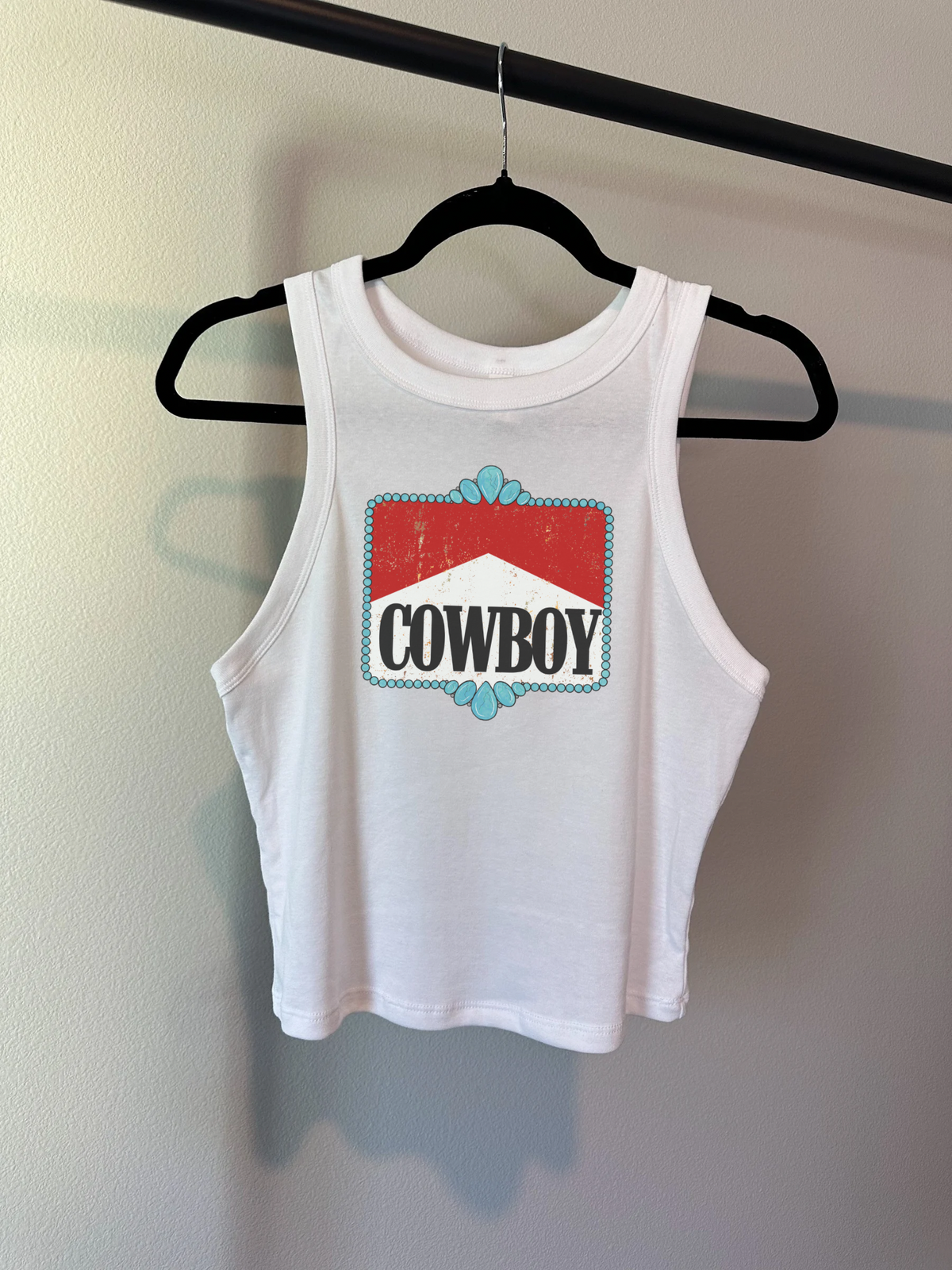 Cowboy Cropped Tank