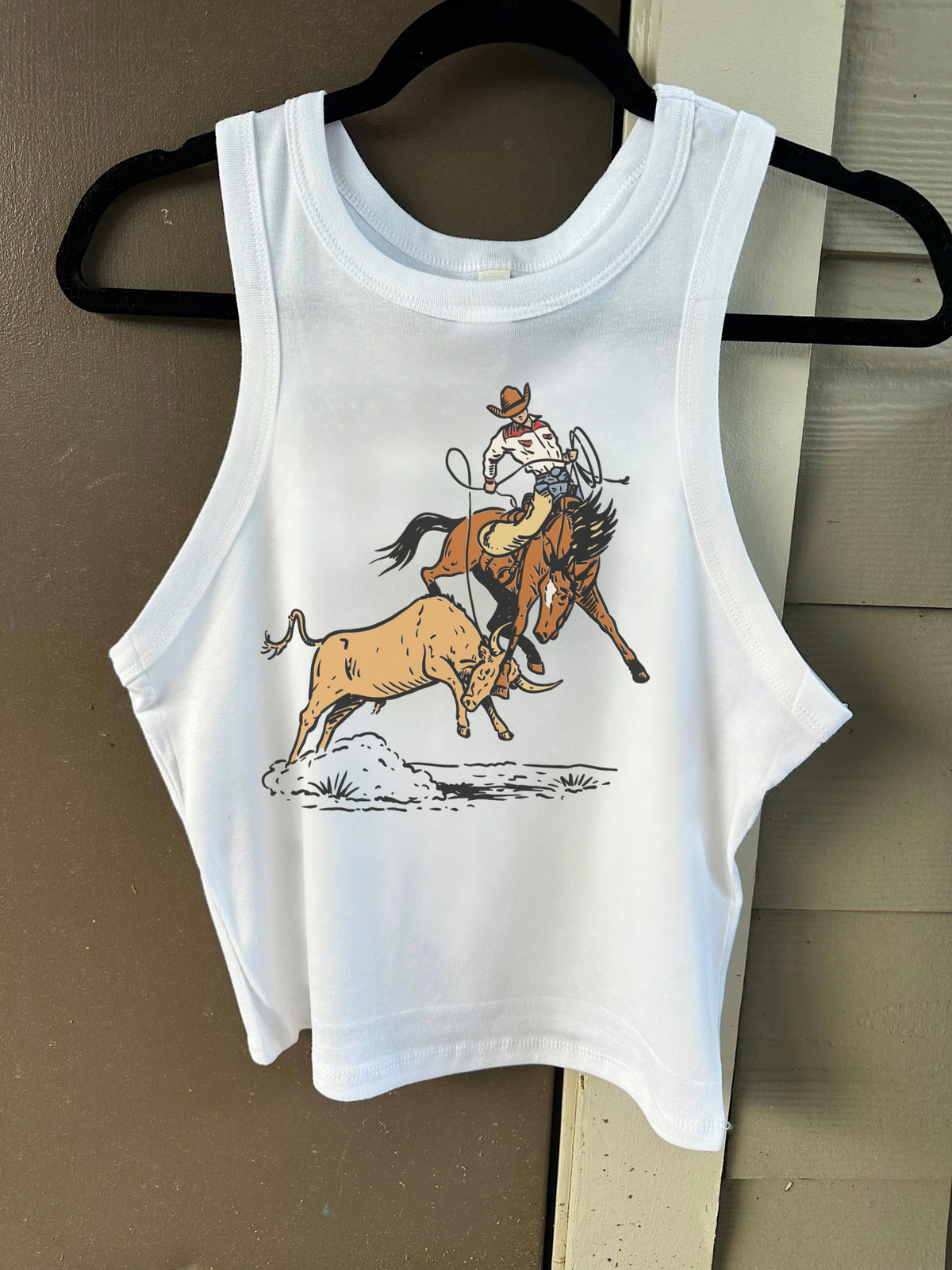 Wild Ride Cropped Tank