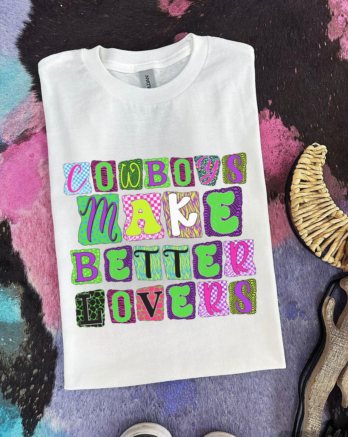 Cowboys Make Better Lovers TEE or CREWNECK