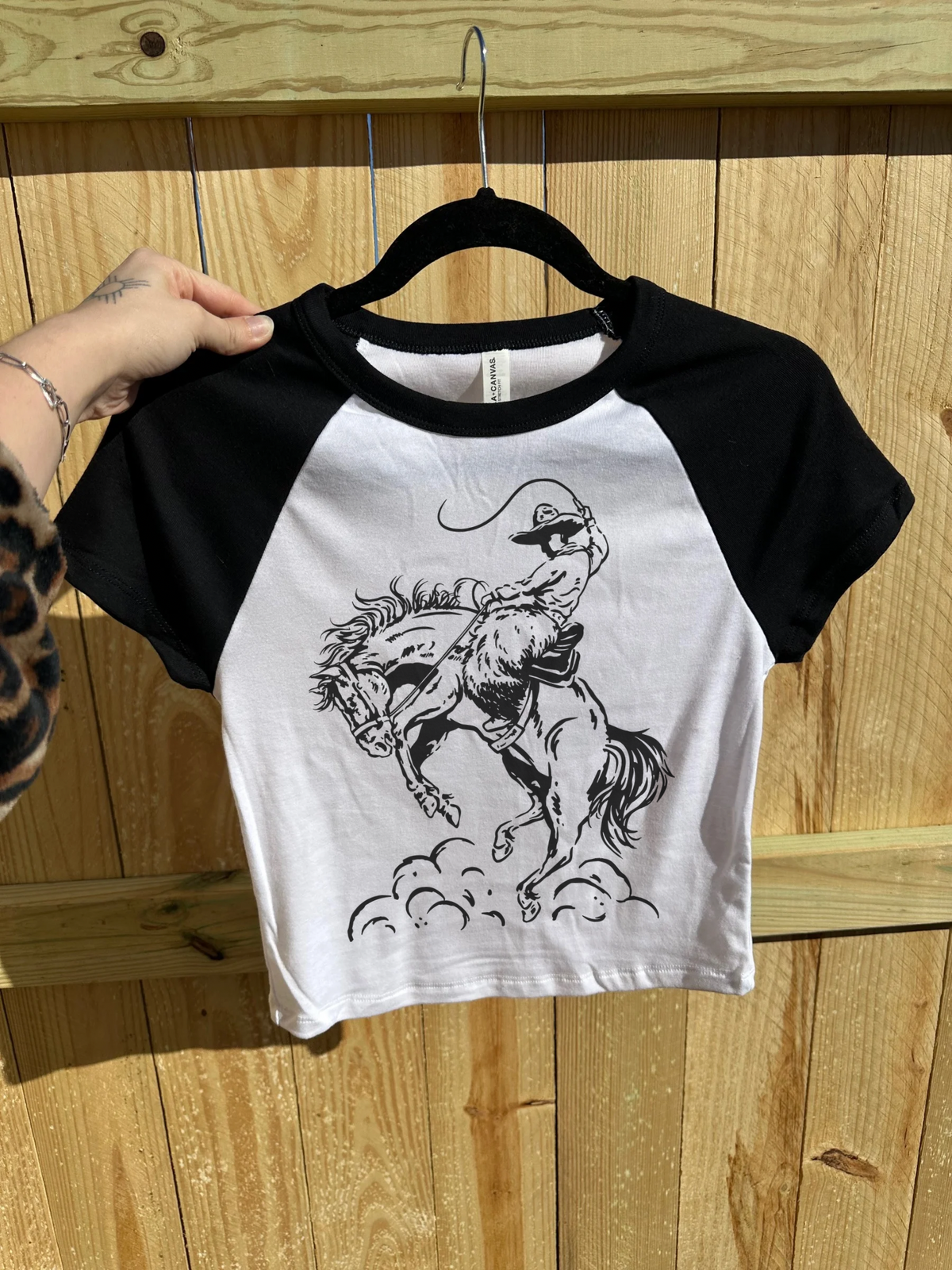 Cowboy Doodle Baby Tee