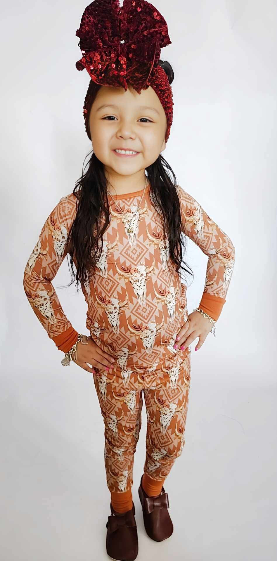 Something in the Orange Bamboo Set 5 YR & 6 YR  (FINAL SALE)