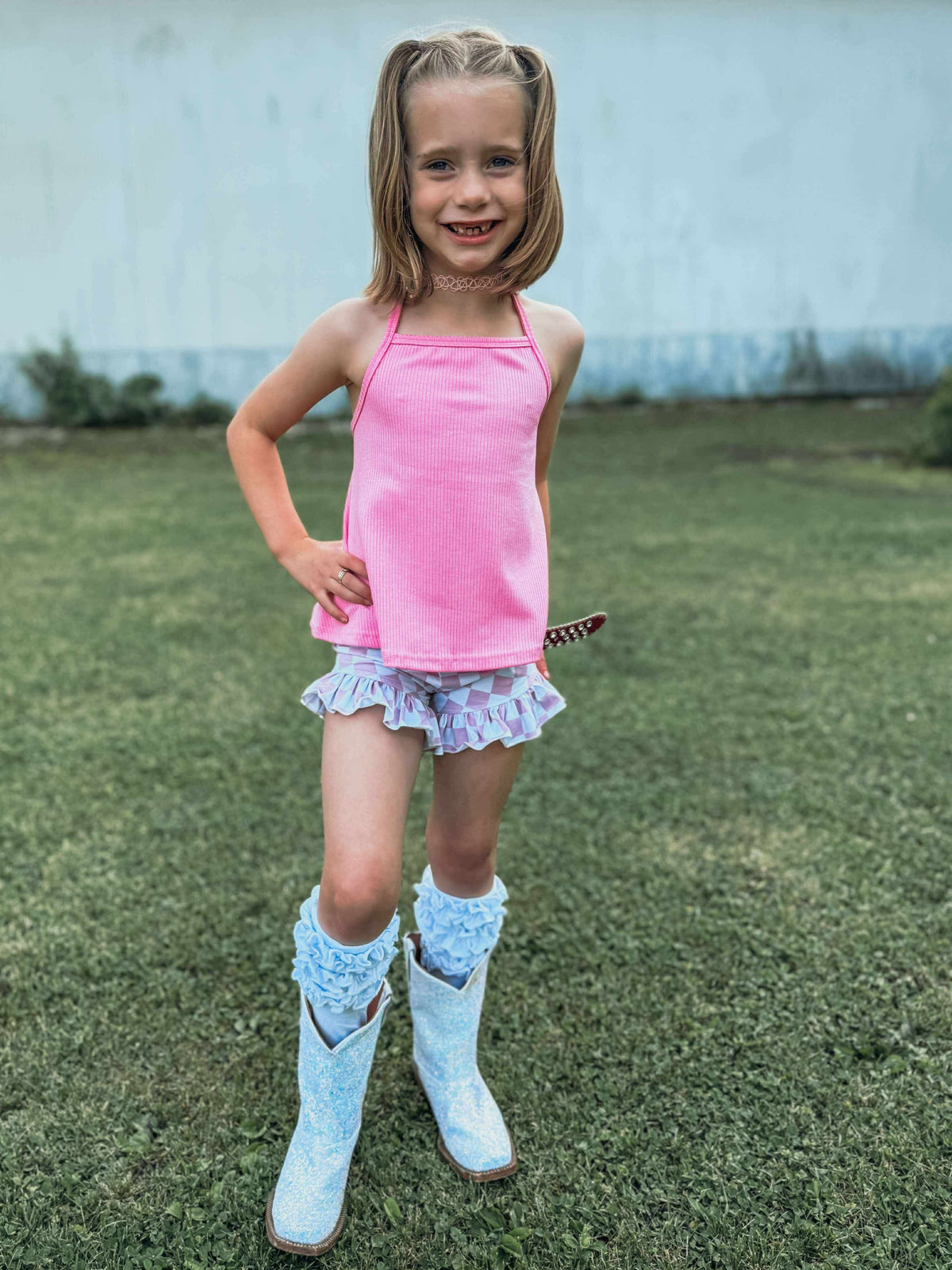 Newborn Ballerina Pink Swing Top (FINAL SALE)