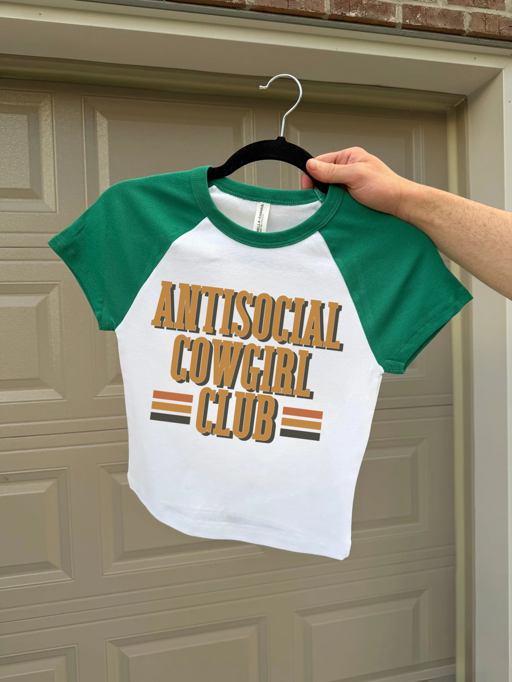 Antisocial Cowgirl Club Baby Tee