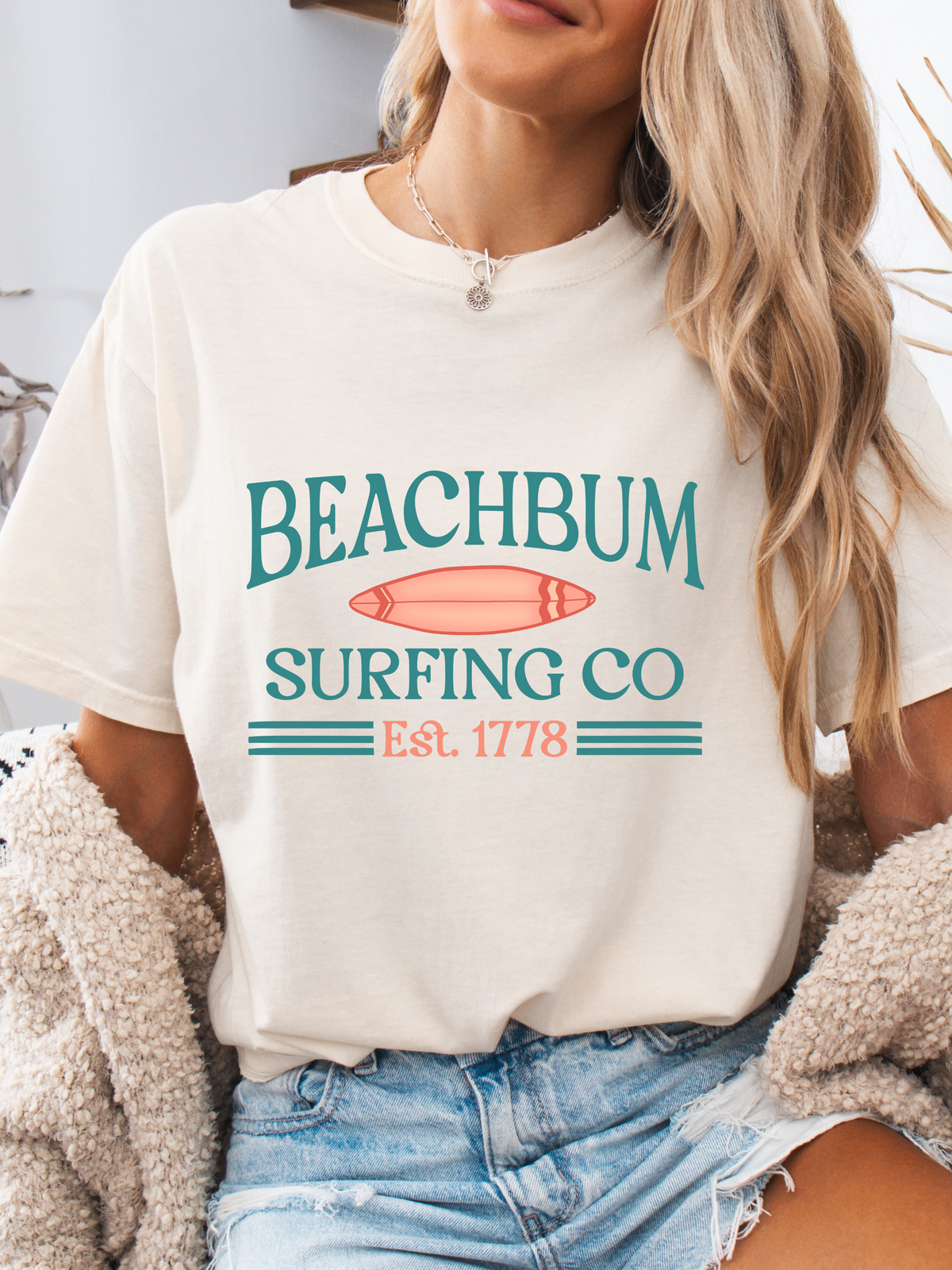 Beachbum Surfing Co. Graphic