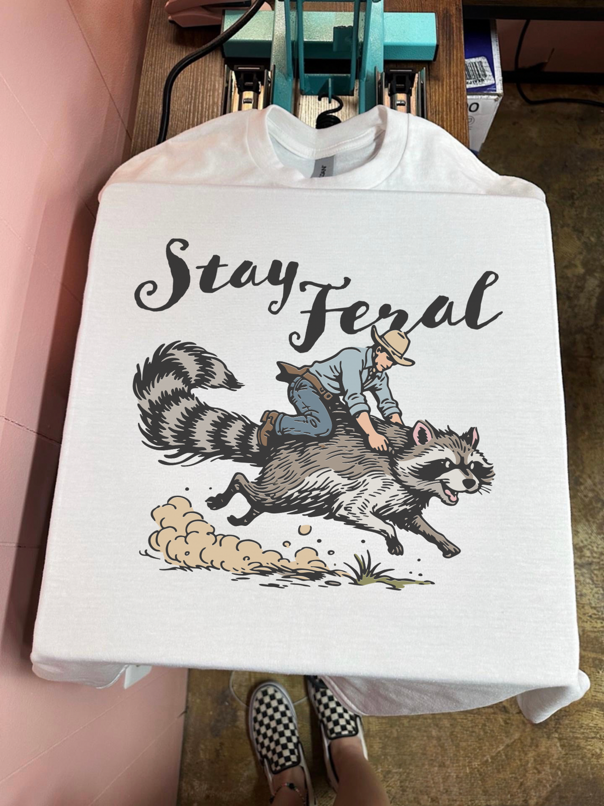 Stay Feral TEE or CREWNECK