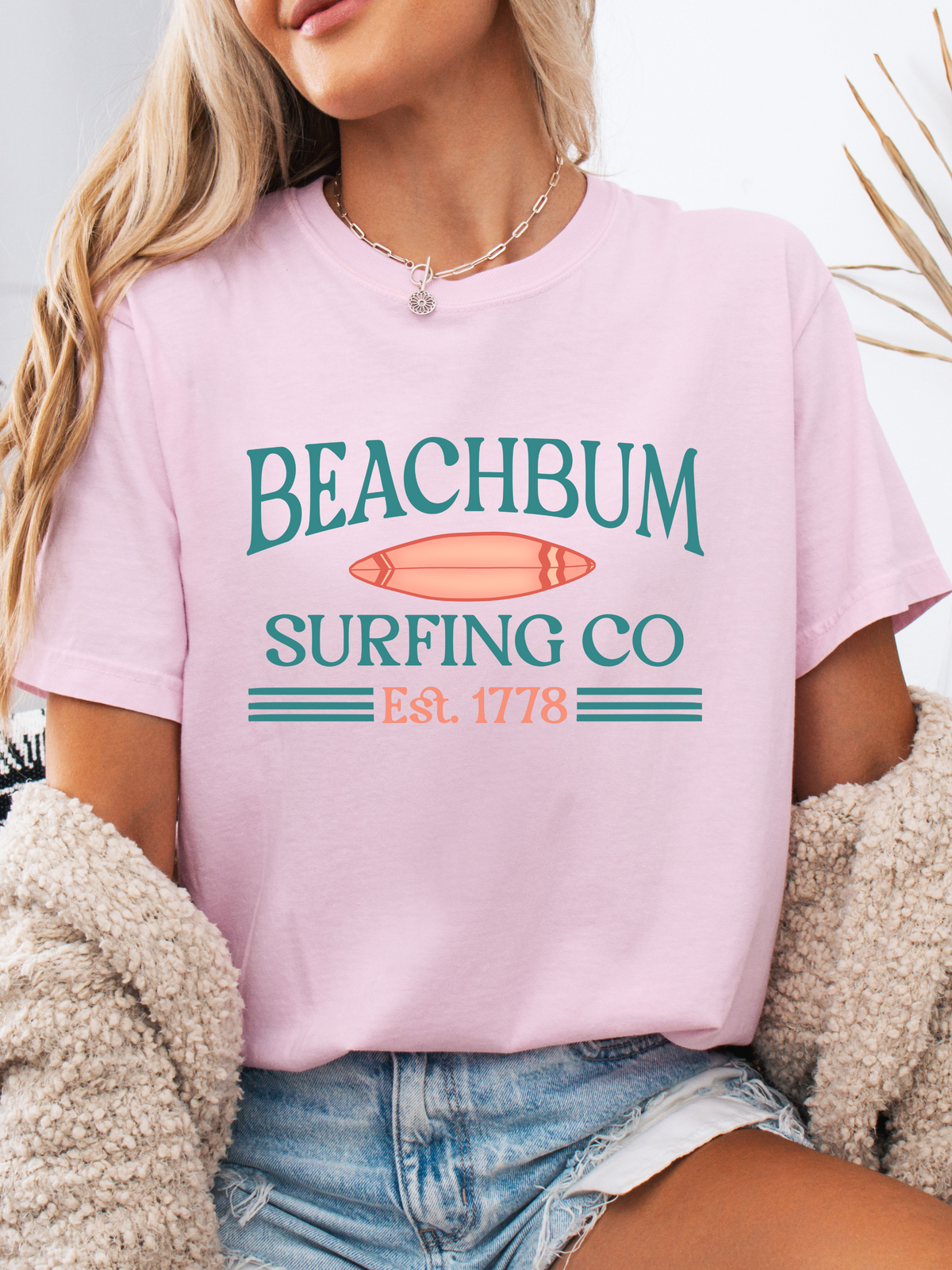 Beachbum Surfing Co. Graphic