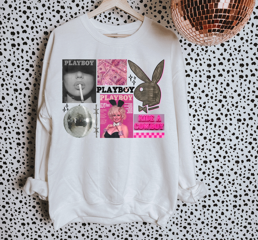 Bunny Collage TEE, CREWNECK or QUARTER ZIP
