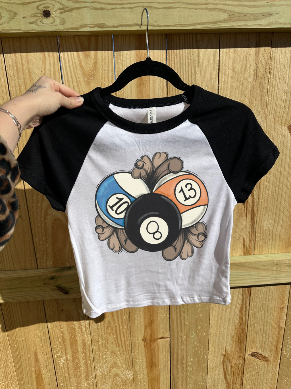 Tooled 8 Ball Baby Tee