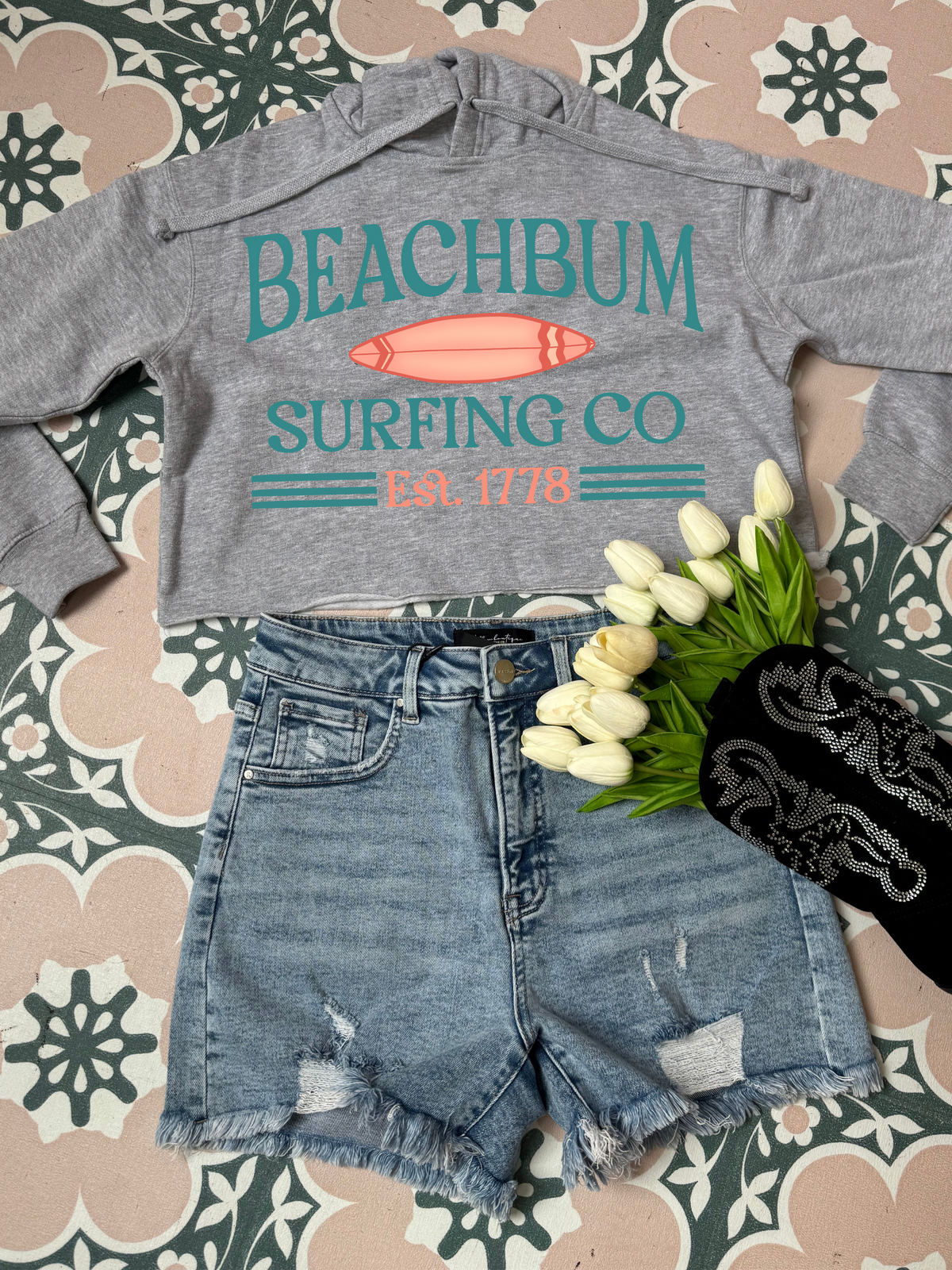 Beachbum Surfing Co. Graphic