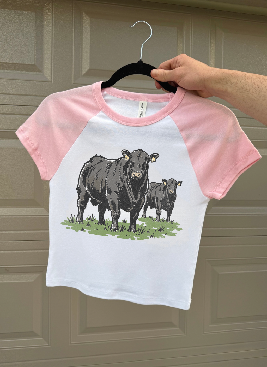 Angus Cow Baby Tee