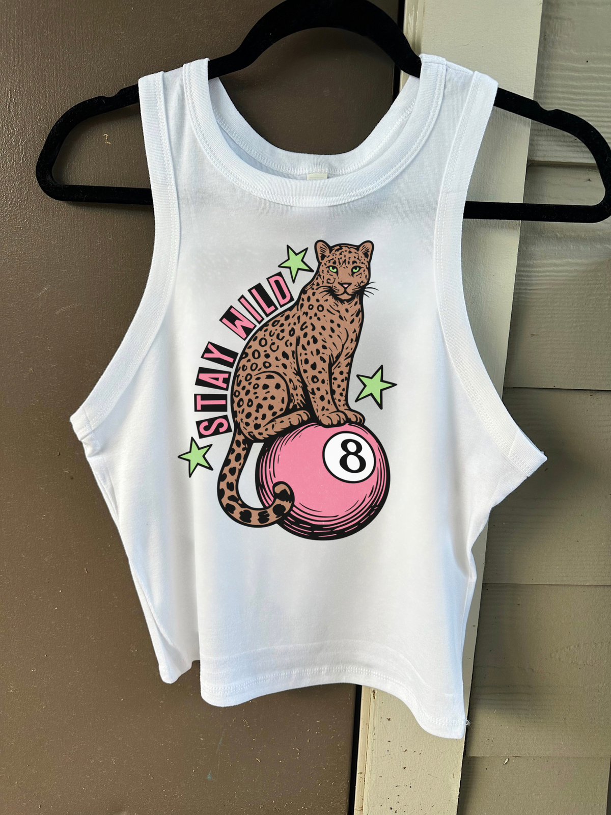 Stay Wild Cropped Tank