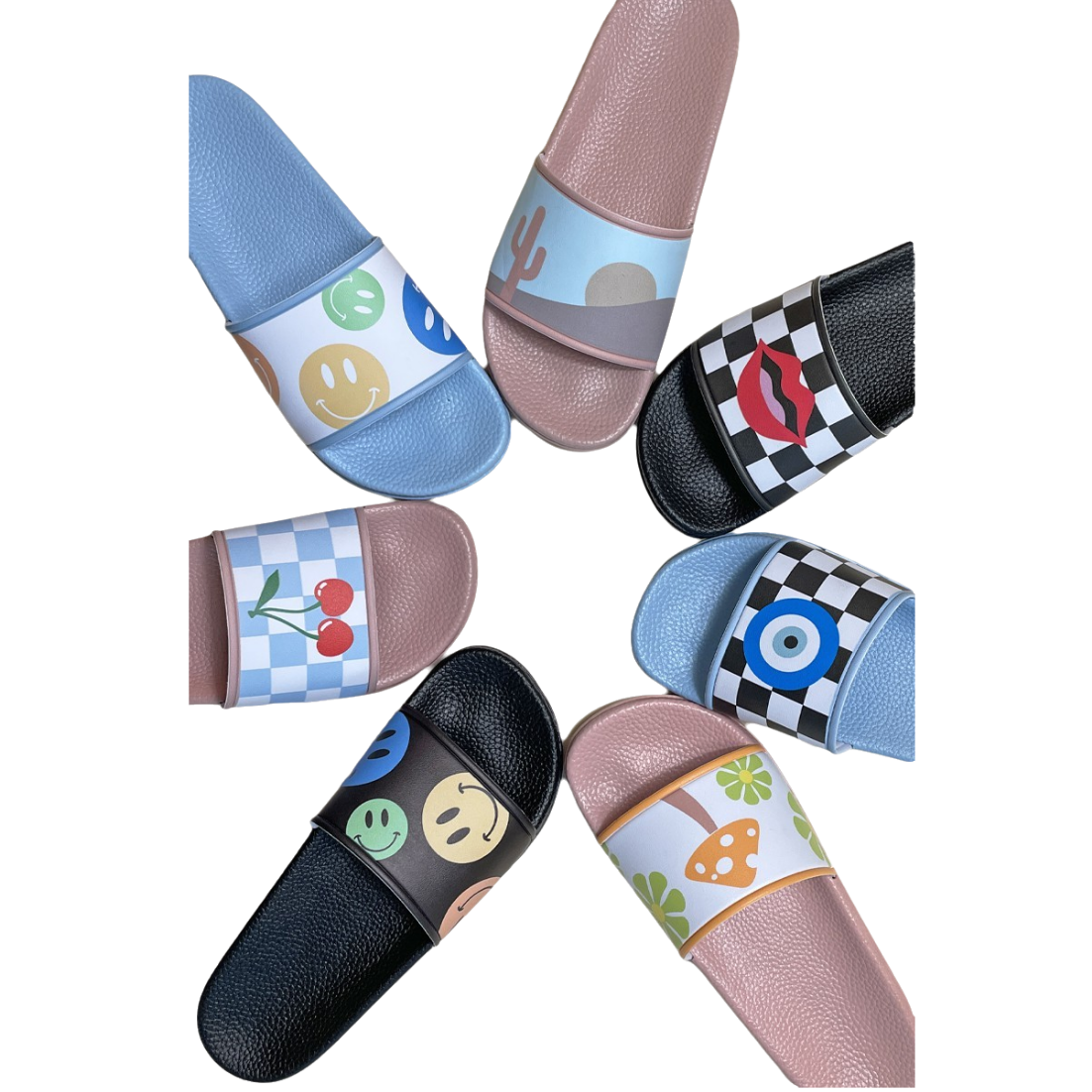 Novelty printed slides