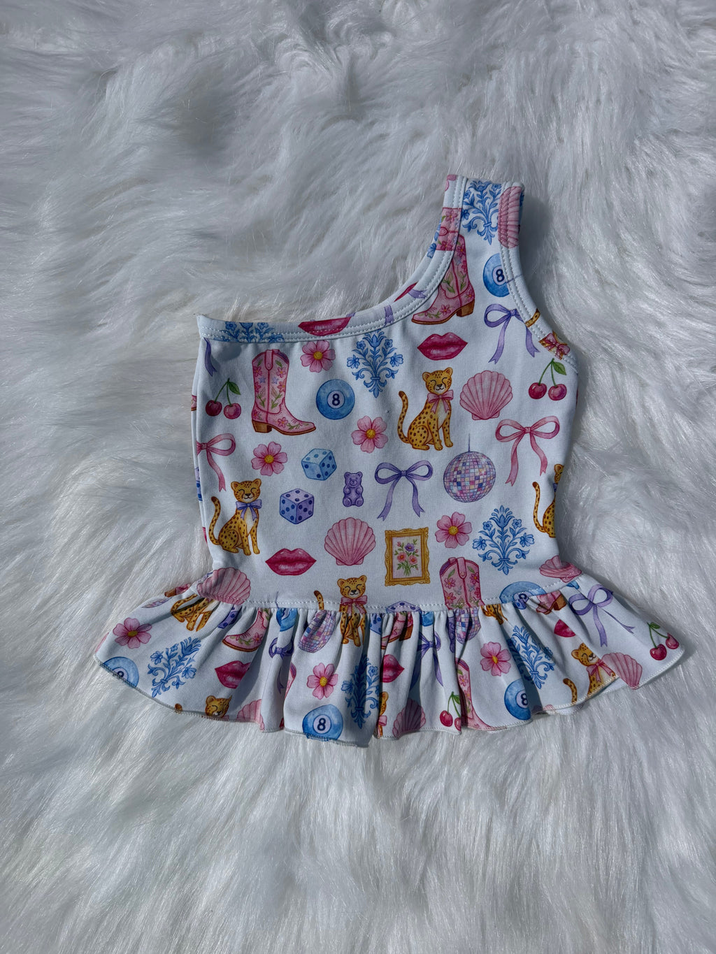 Cosmic Cowgirl One Shoulder Top
