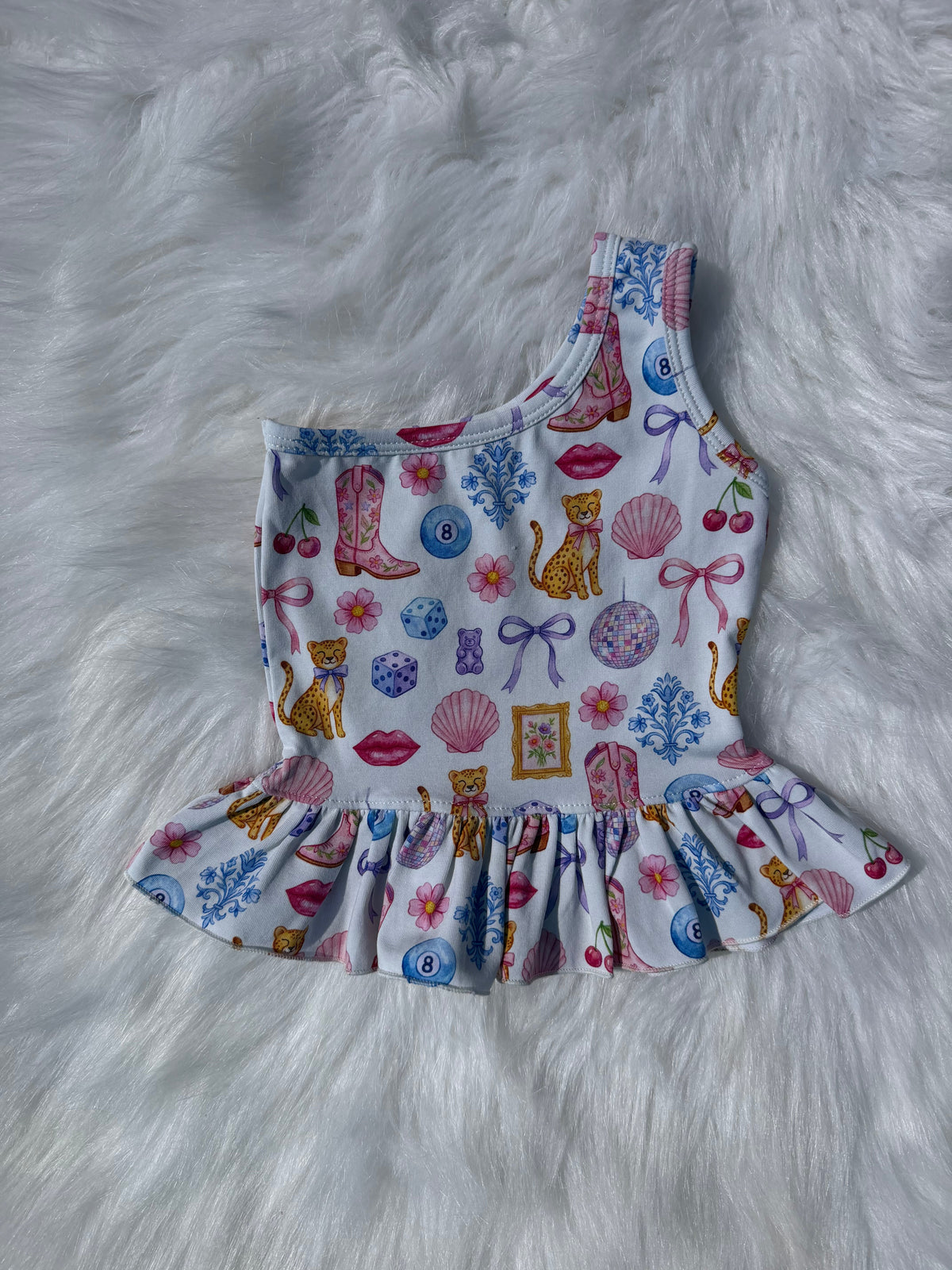 Cosmic Cowgirl One Shoulder Top