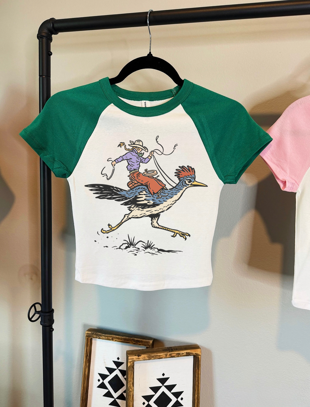 Cowgirl Roadrunner Baby Tee