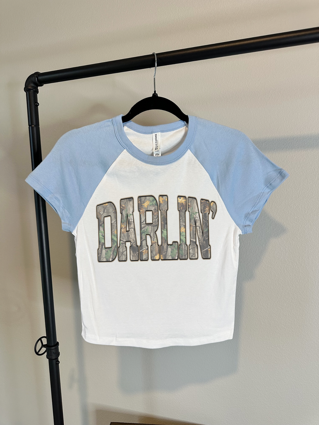 Camo Darlin’ Baby Tee