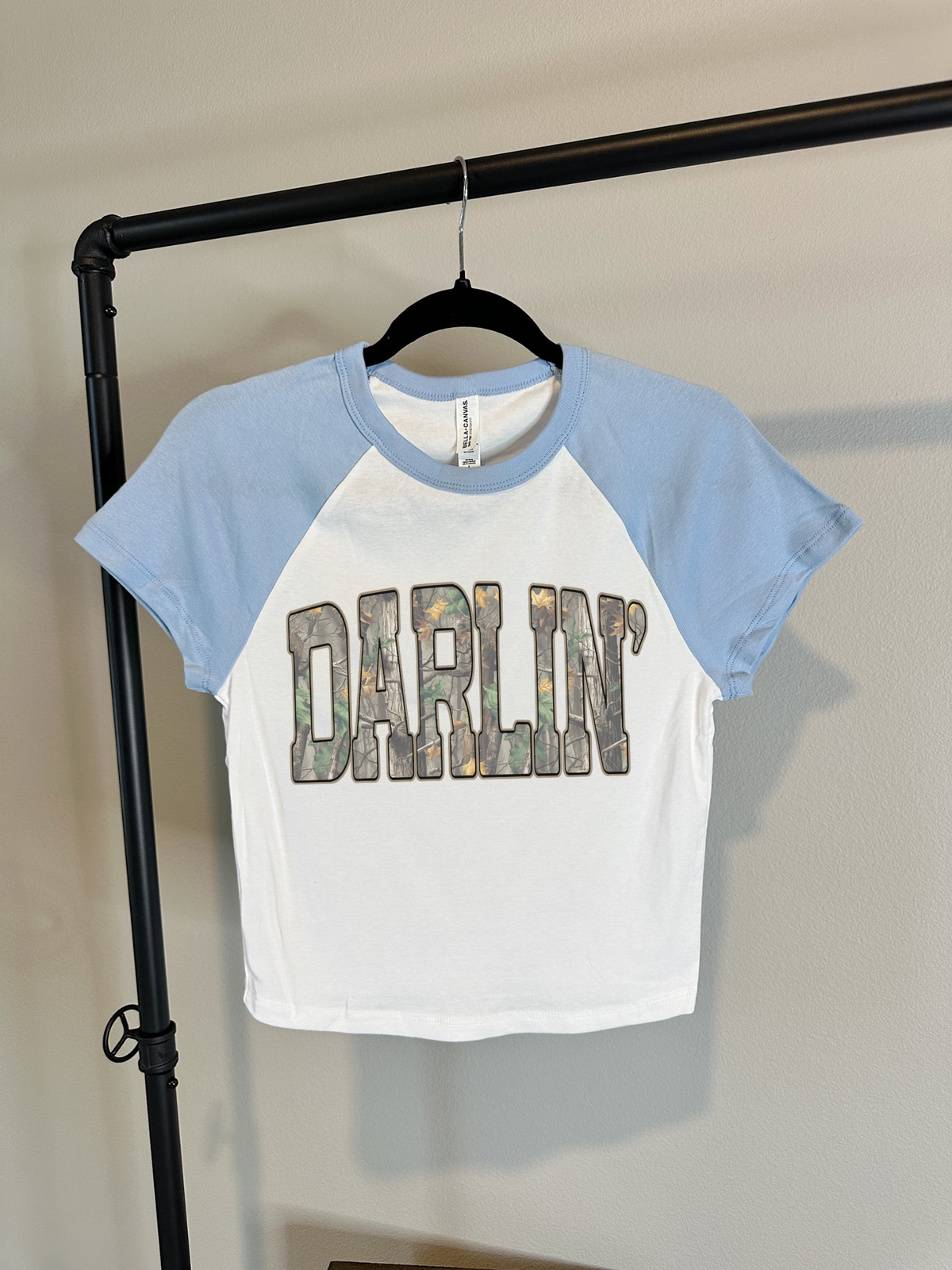 Camo Darlin’ Baby Tee