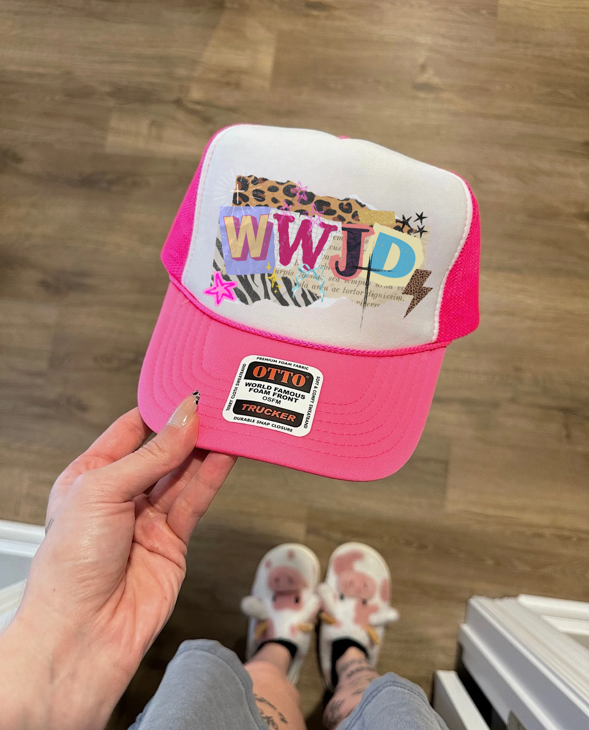 WWJD Trucker Hat (Multiple Color Options)