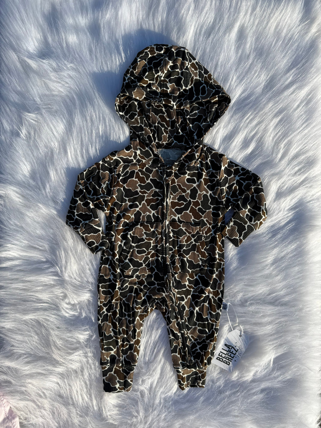 Hooded Bamboo Rompers (3 options)