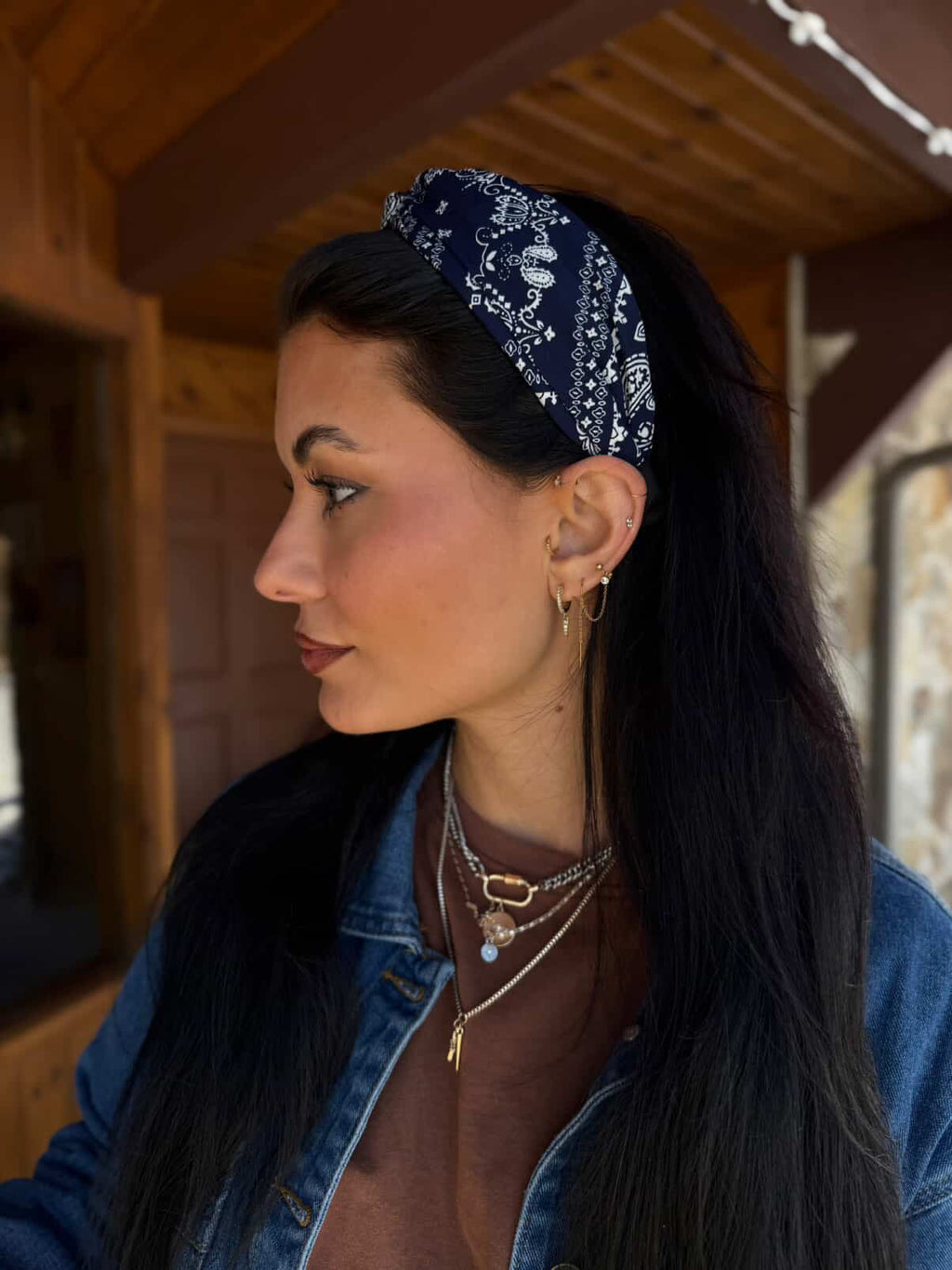 Belle Knotted Bandana Headband