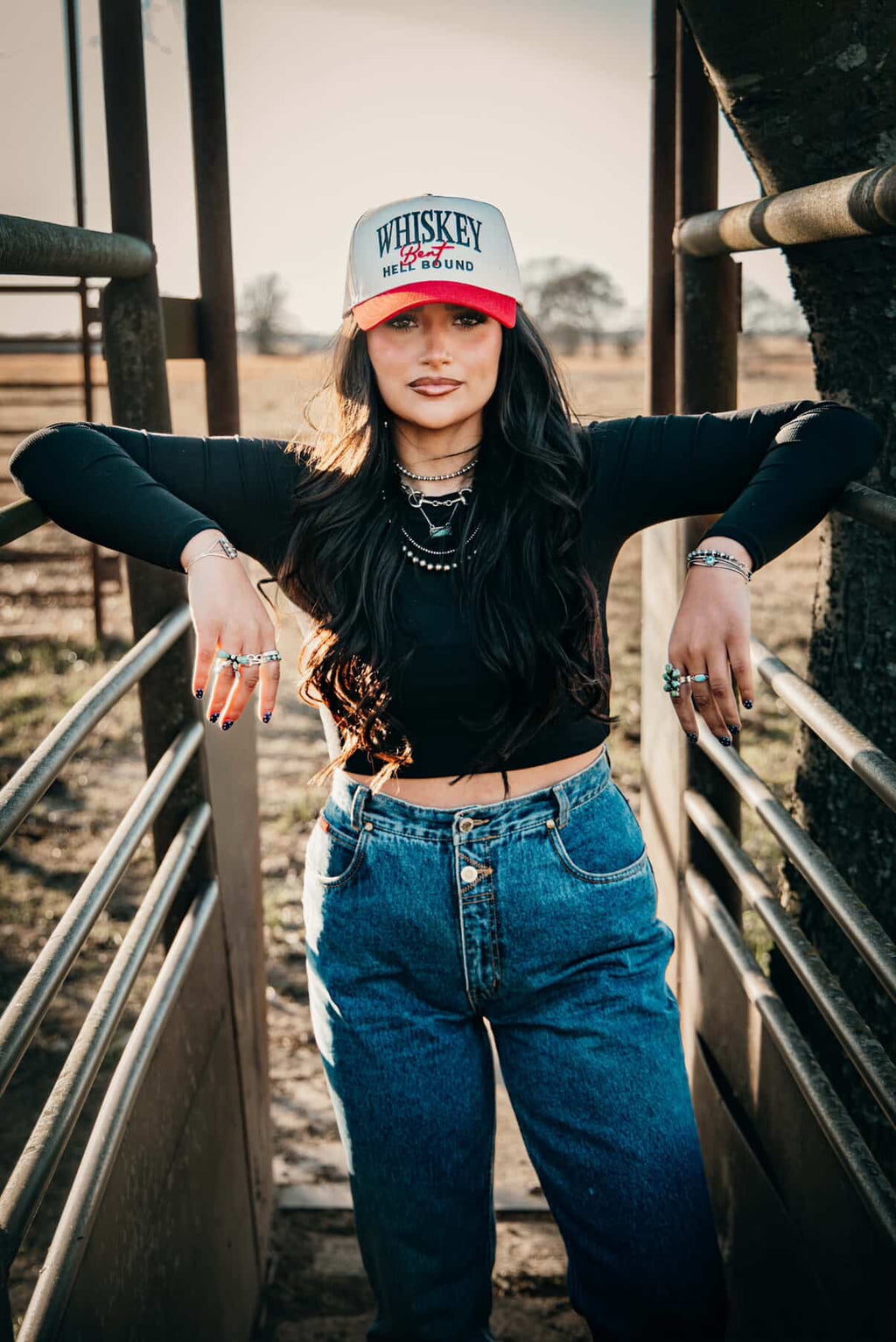 Whiskey Bent Hell Bound Trucker Hat