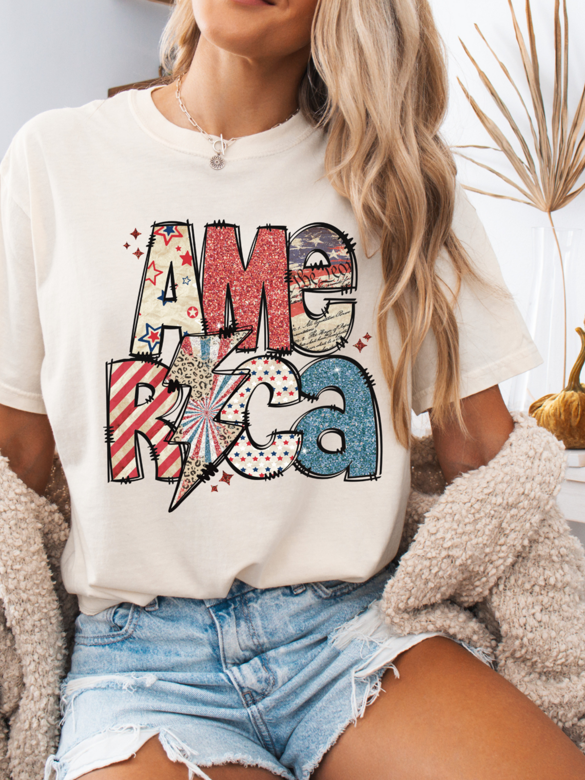 All American Shorts Bundle (1 Risen Short + 1 Graphic Tee)