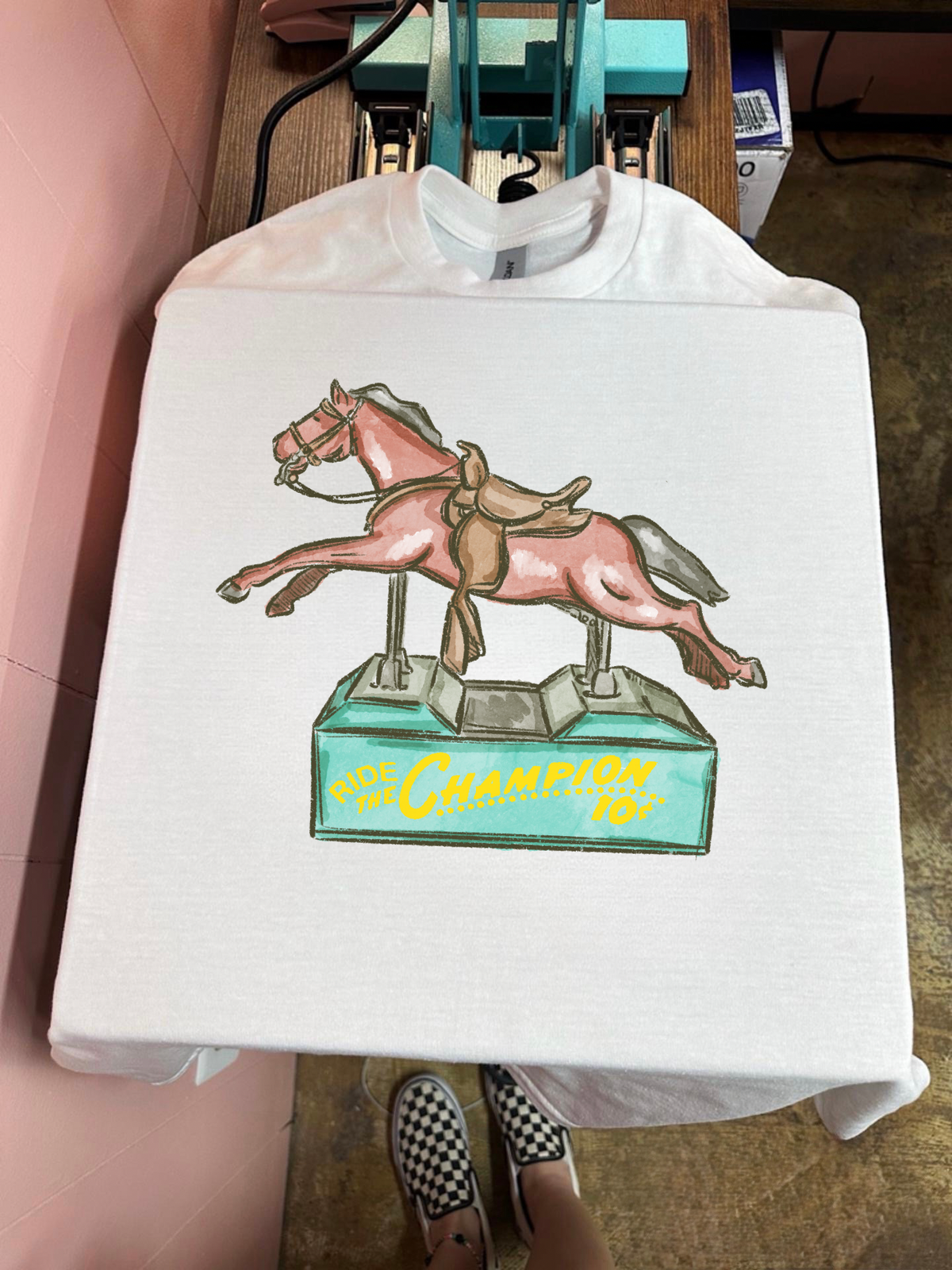 Carnival Cowgirl TEE or CREWNECK