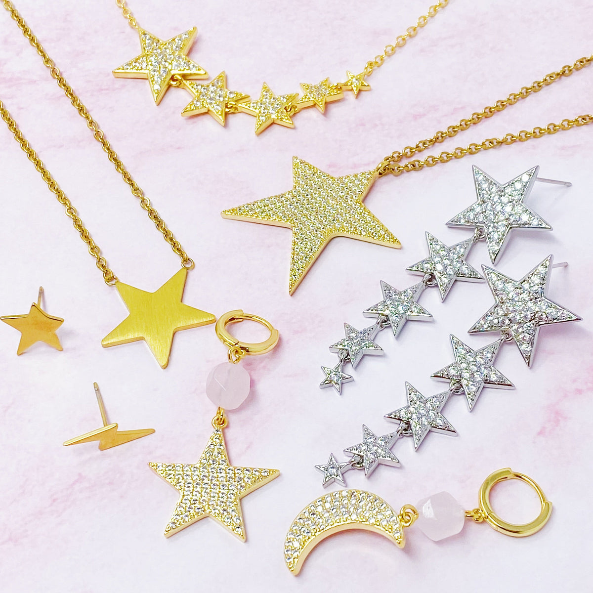 Lara Land Shiny Star Necklace