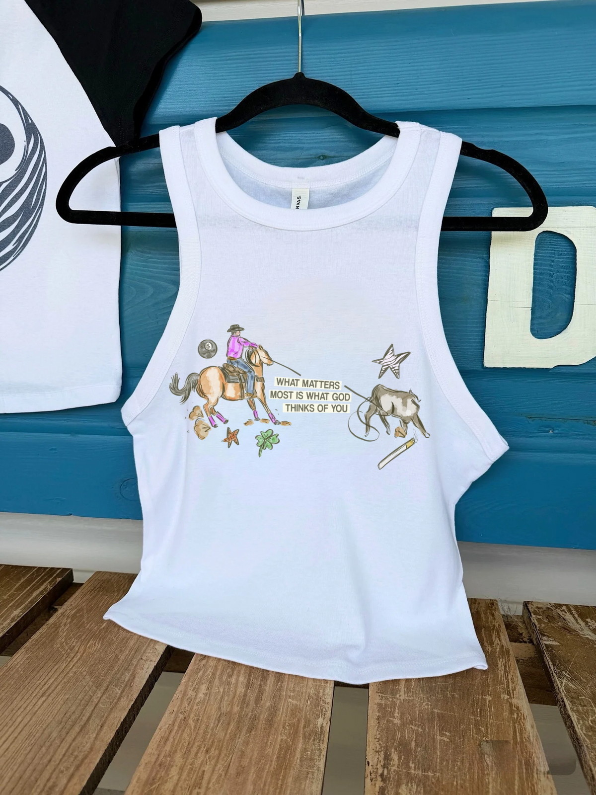 What Matters Most Cropped Tank