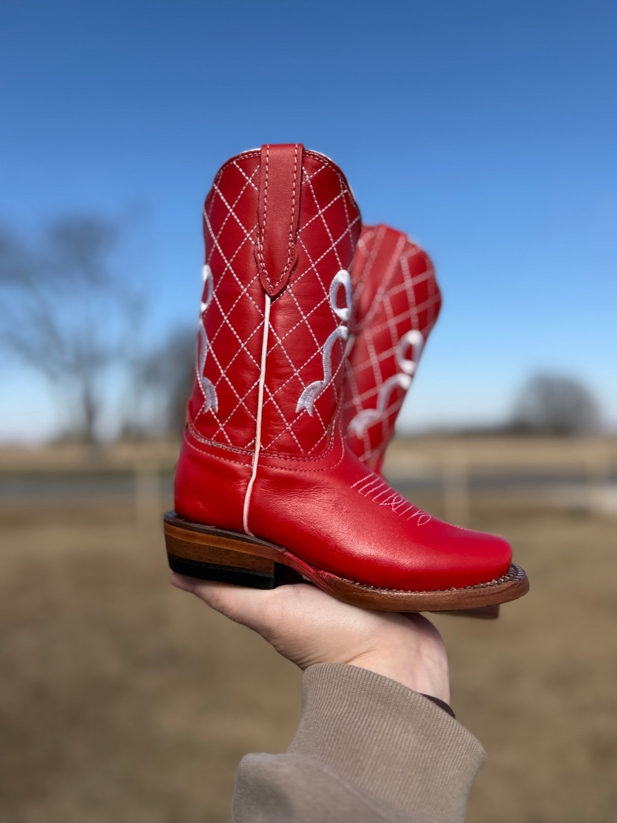 Red Bow Tanner Mark Boots