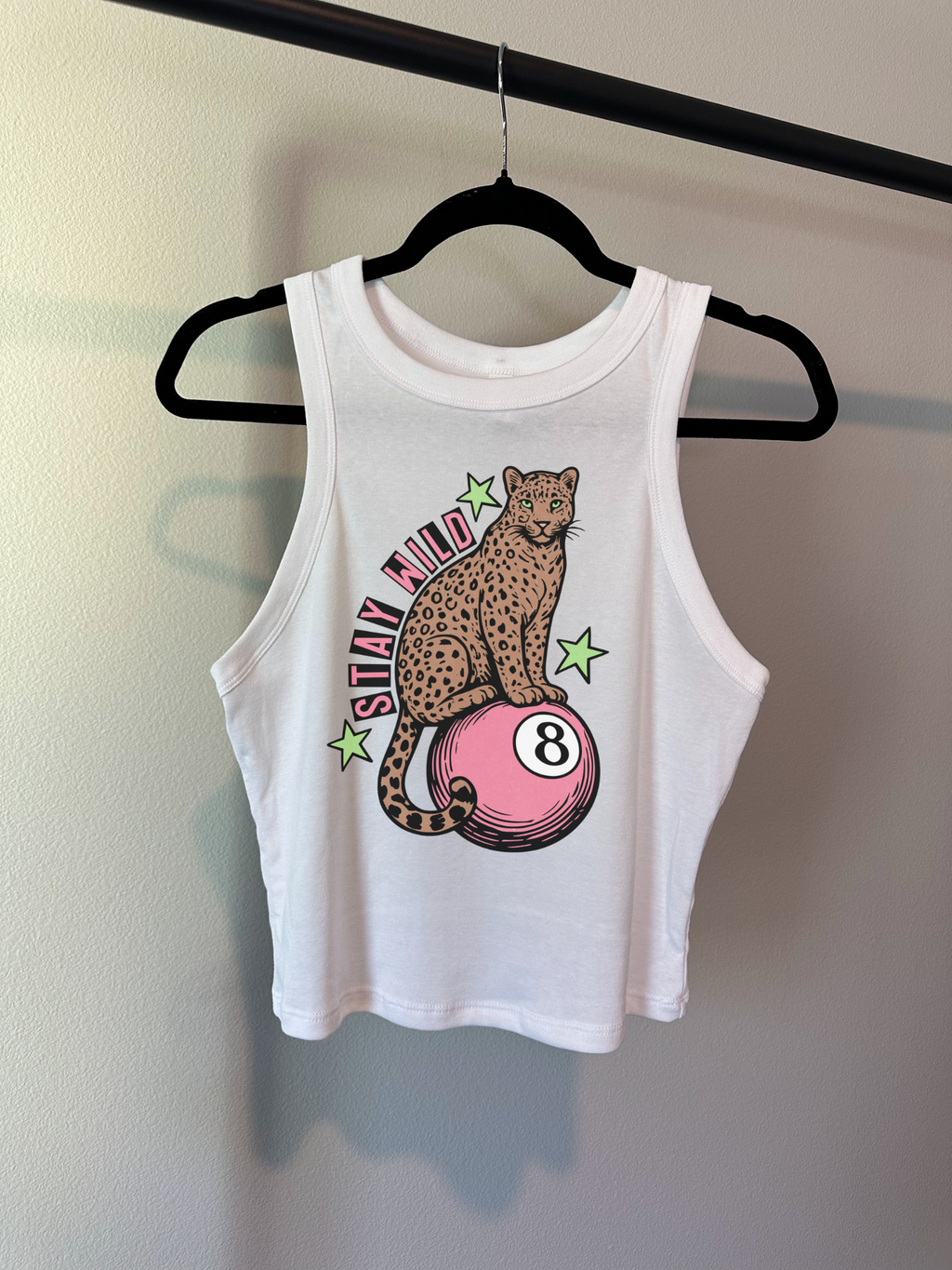Stay Wild Cropped Tank