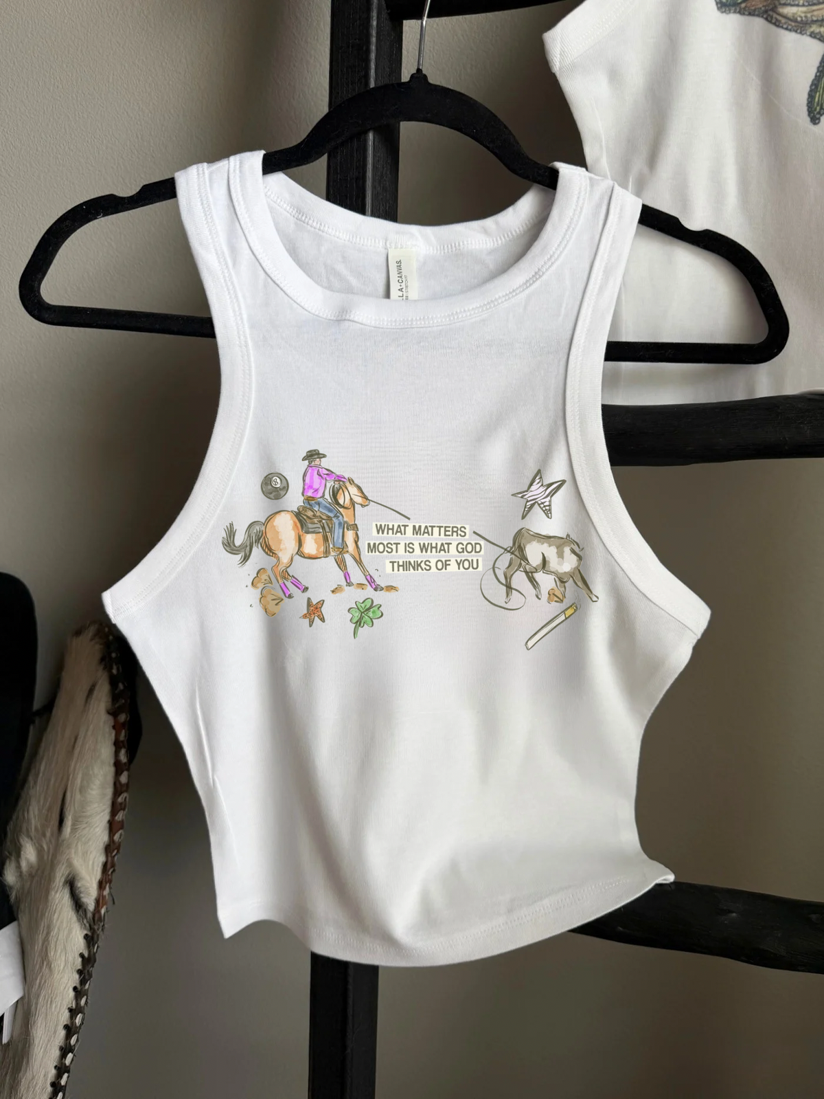 What Matters Most Cropped Tank