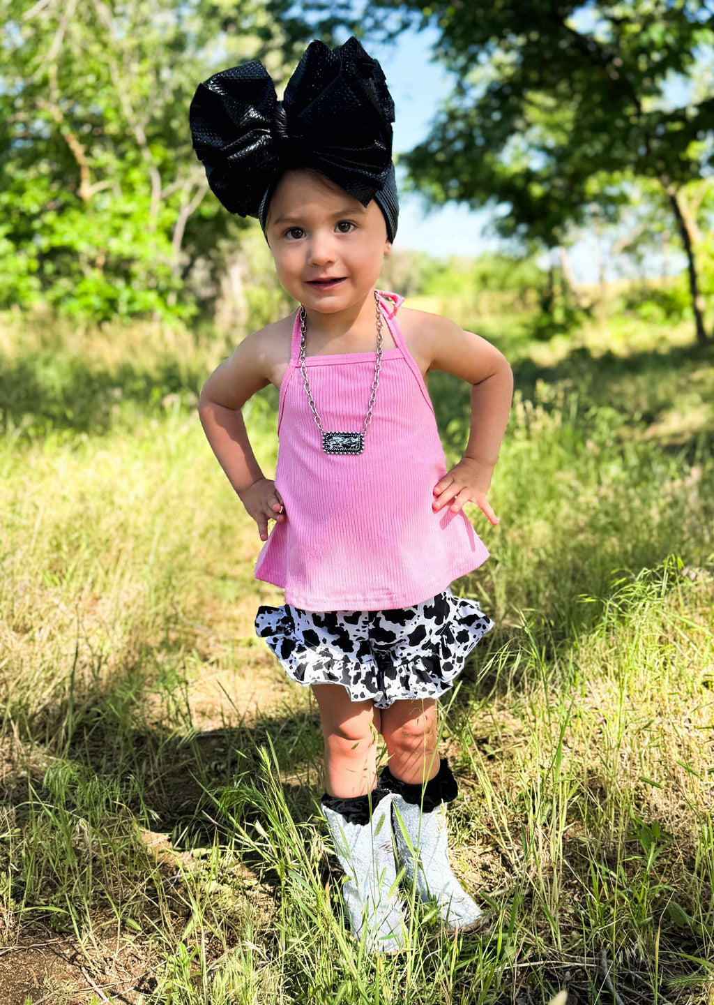 Newborn Ballerina Pink Swing Top (FINAL SALE)