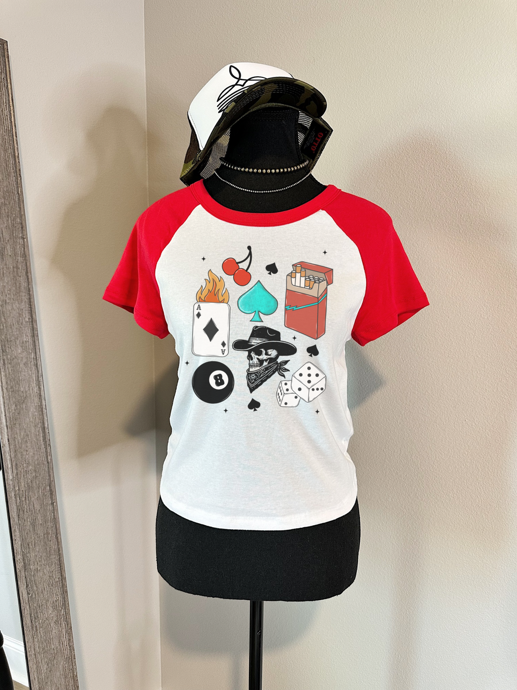 Cowboy Grunge Baby Tee