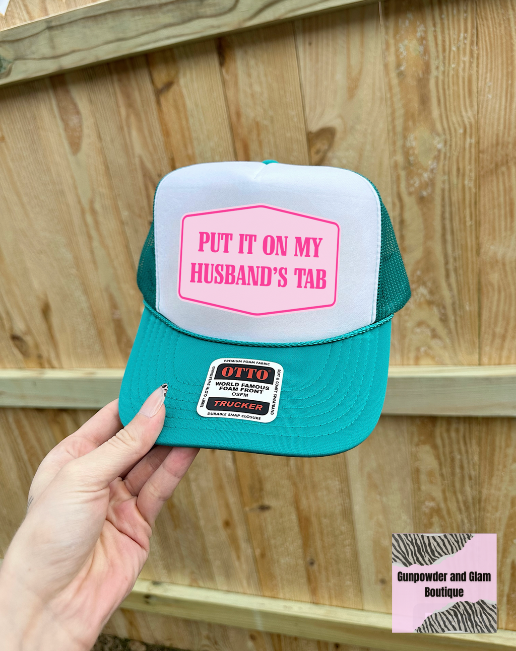 Husband’s Tab Trucker Hat (Multiple Color Options)