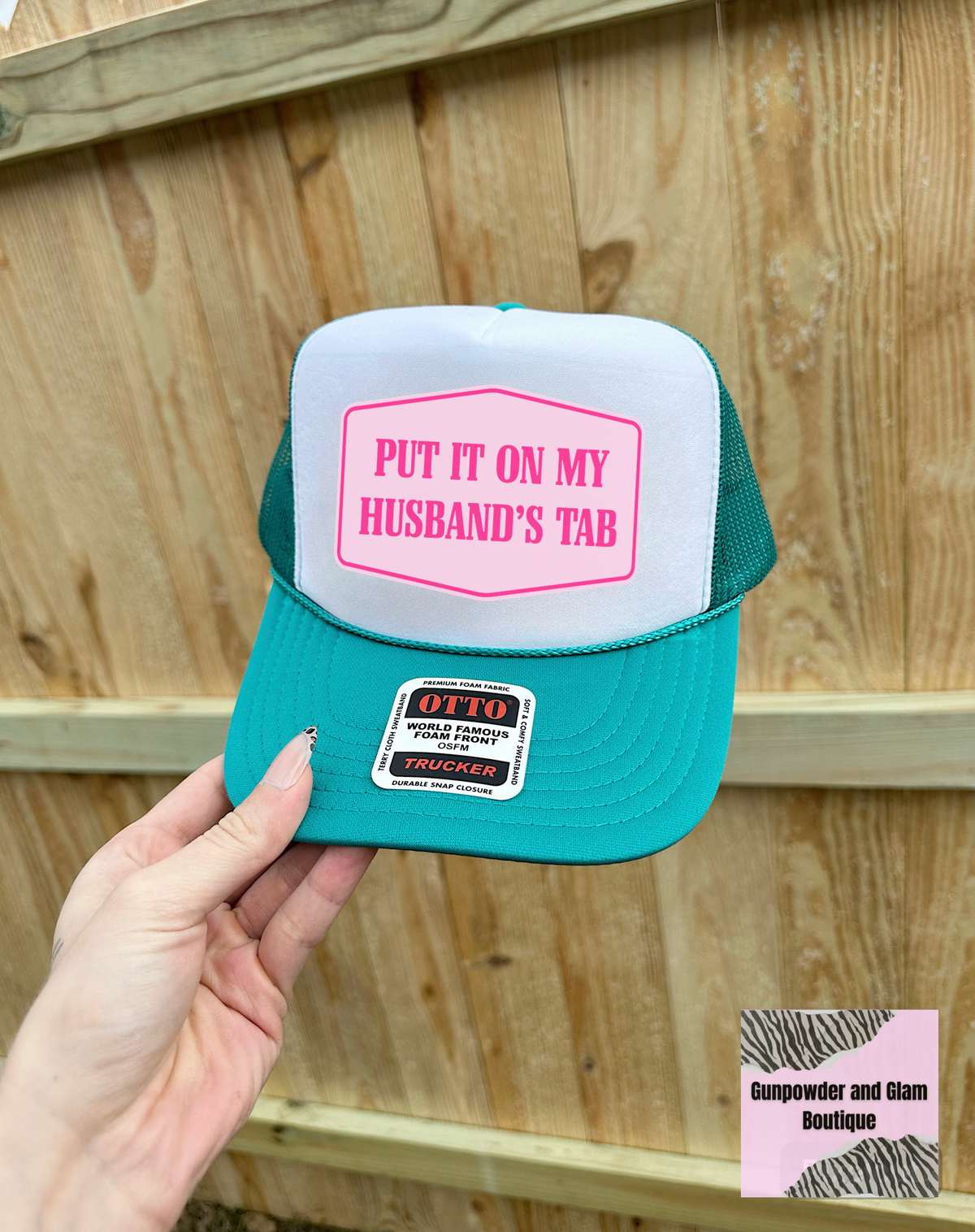 Husband’s Tab Trucker Hat (Multiple Color Options)