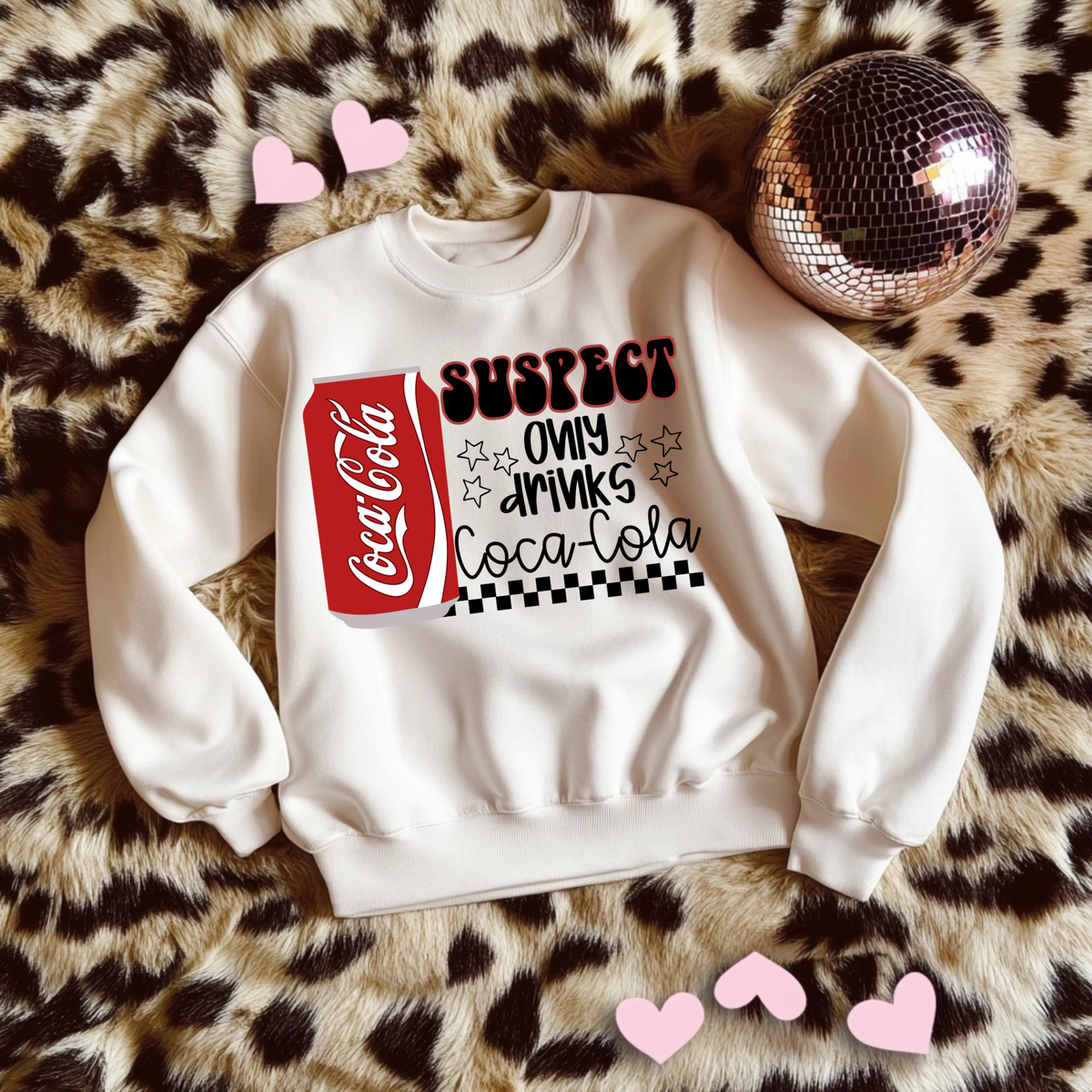 Suspect Cola TEE or CREWNECK