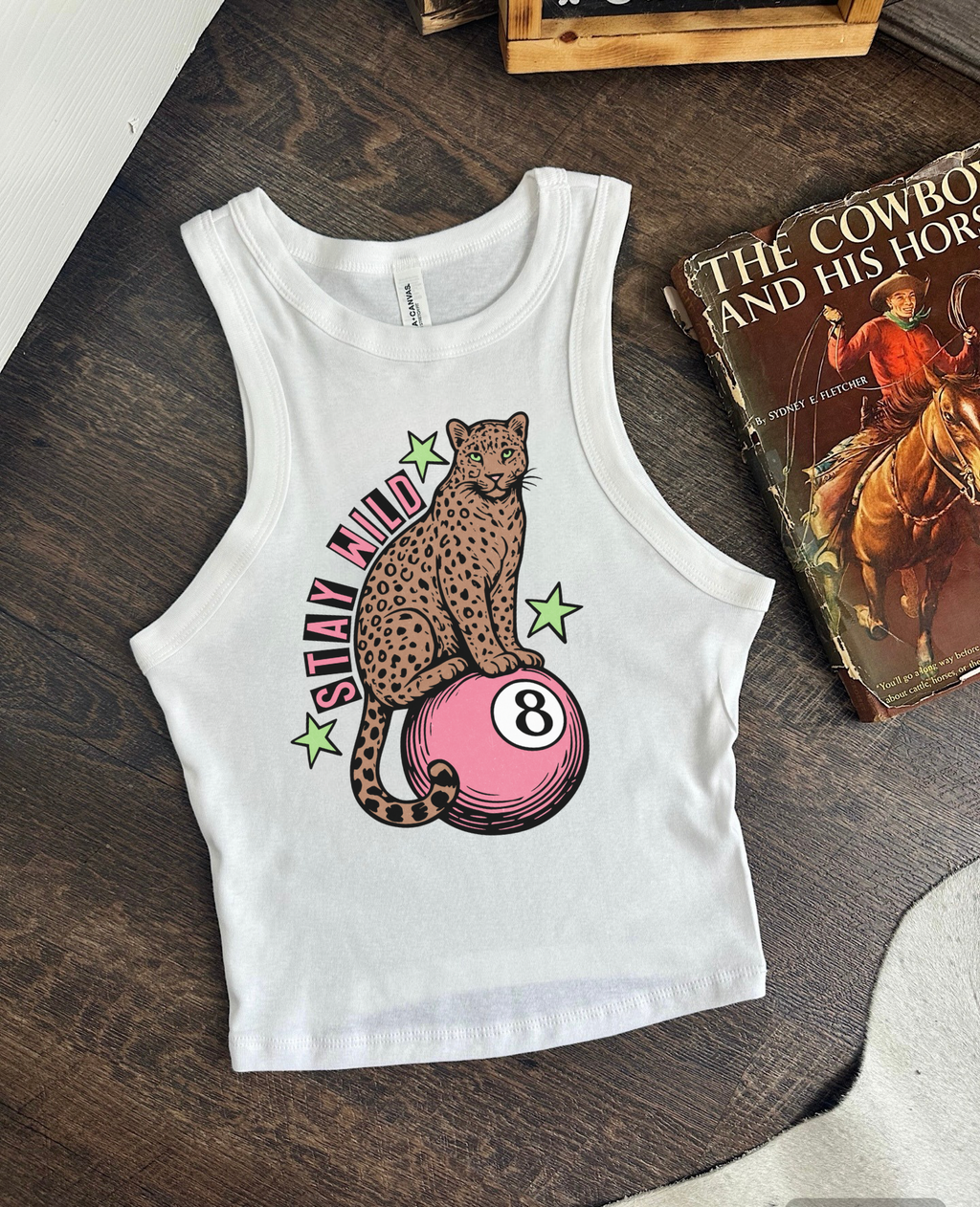 Stay Wild Cropped Tank
