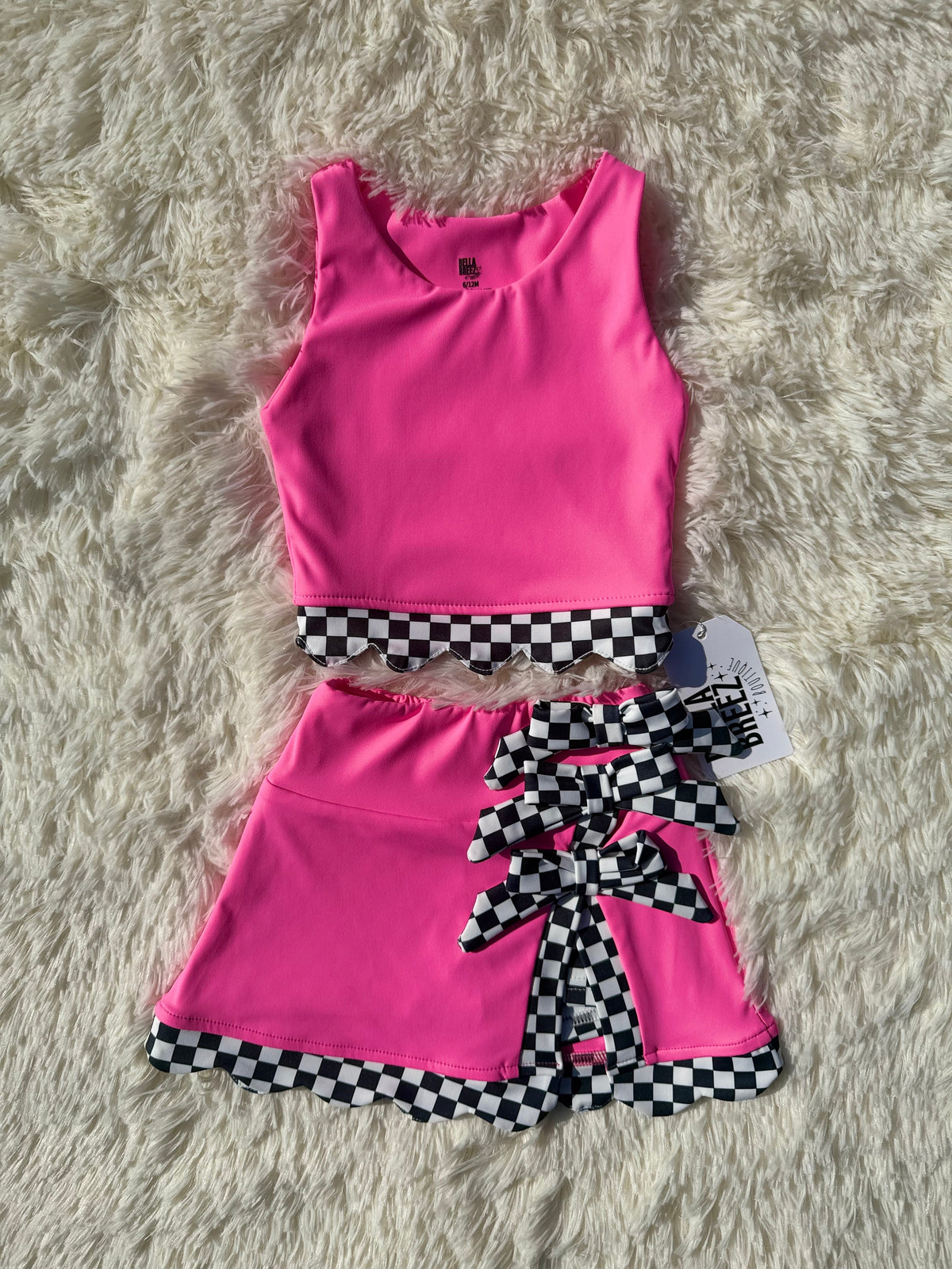 Checkered Chic Yoga Set (Mommy And Me)