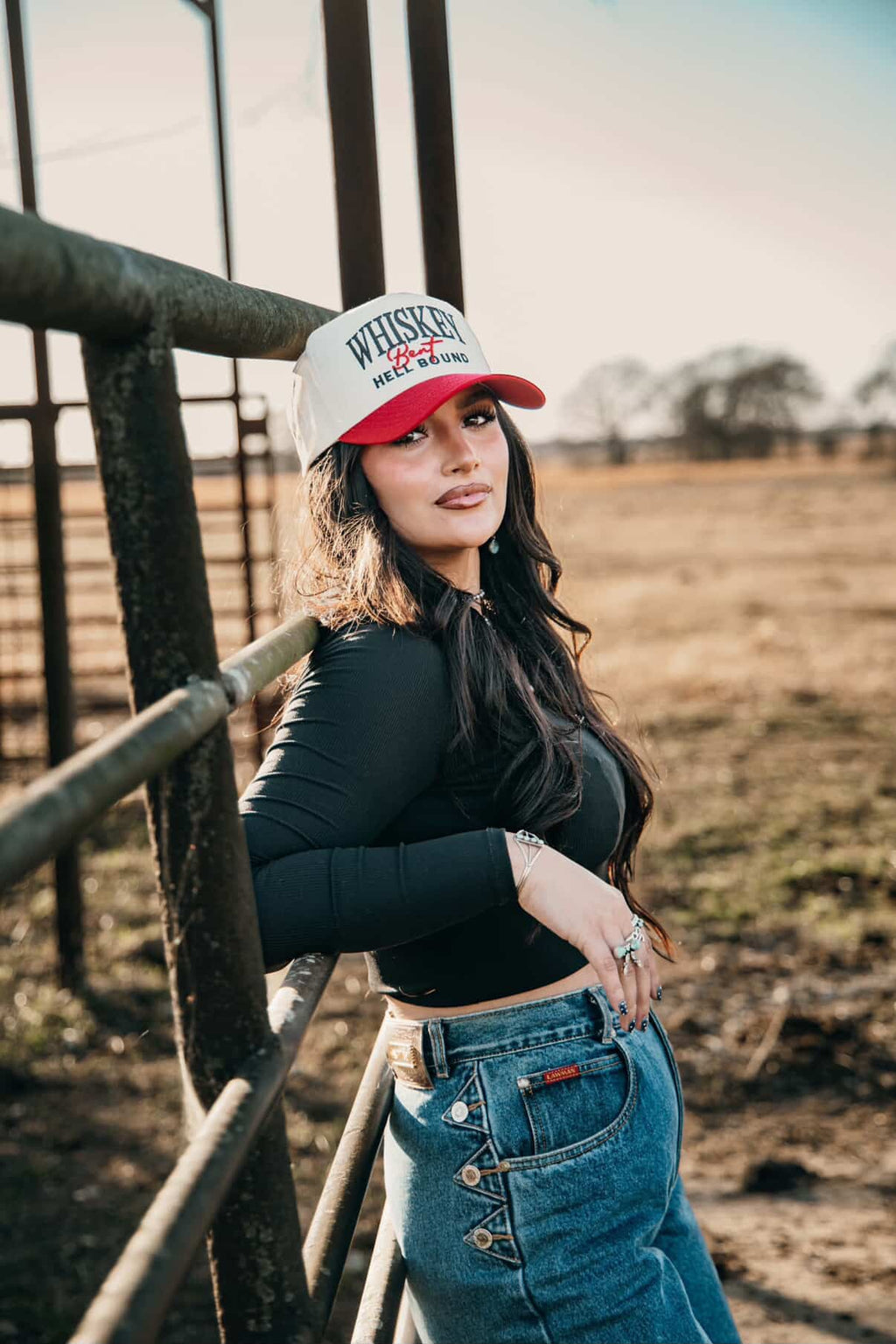 Whiskey Bent Hell Bound Trucker Hat