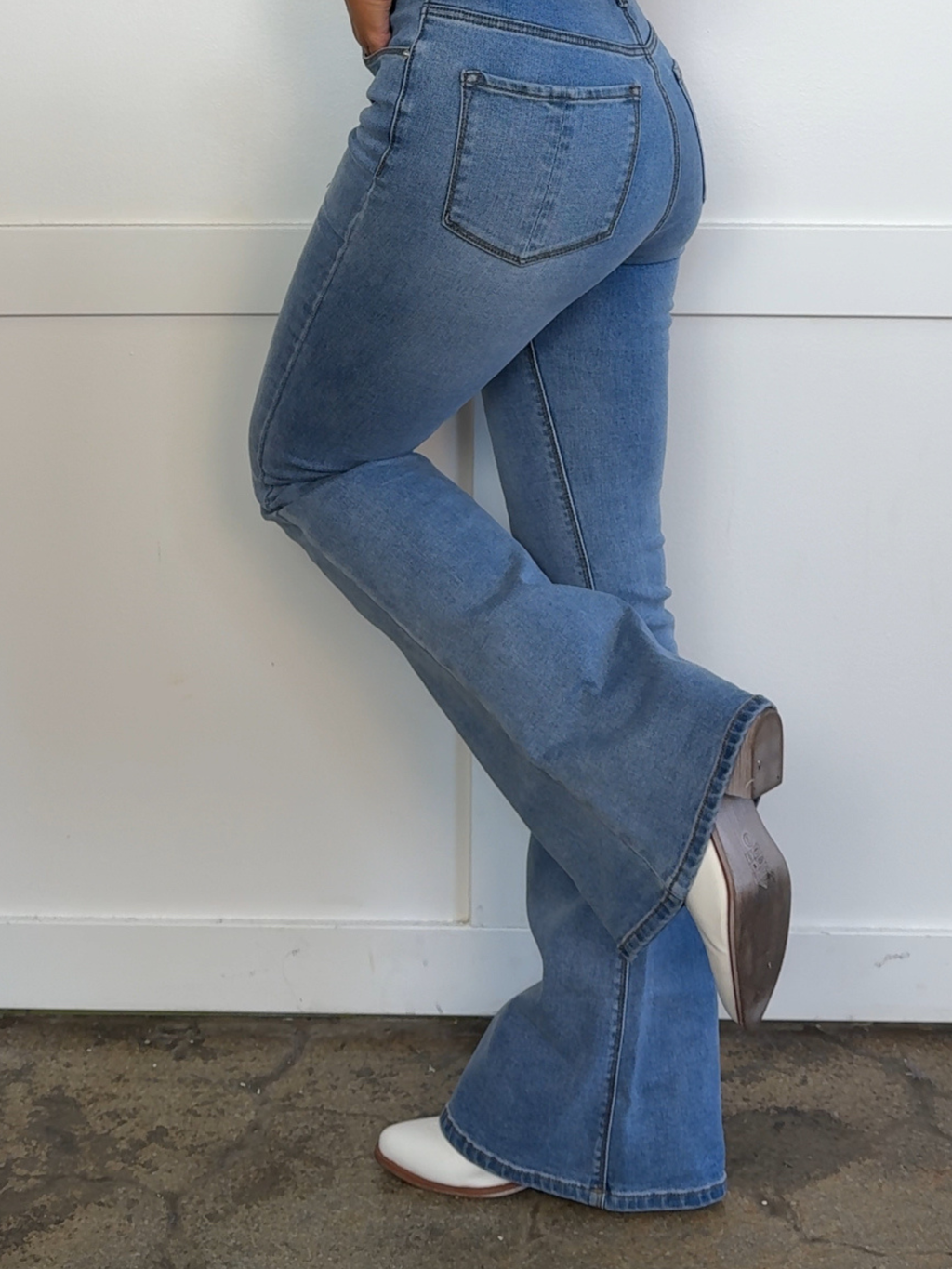 Danny Medium Wash Flare Jeans
