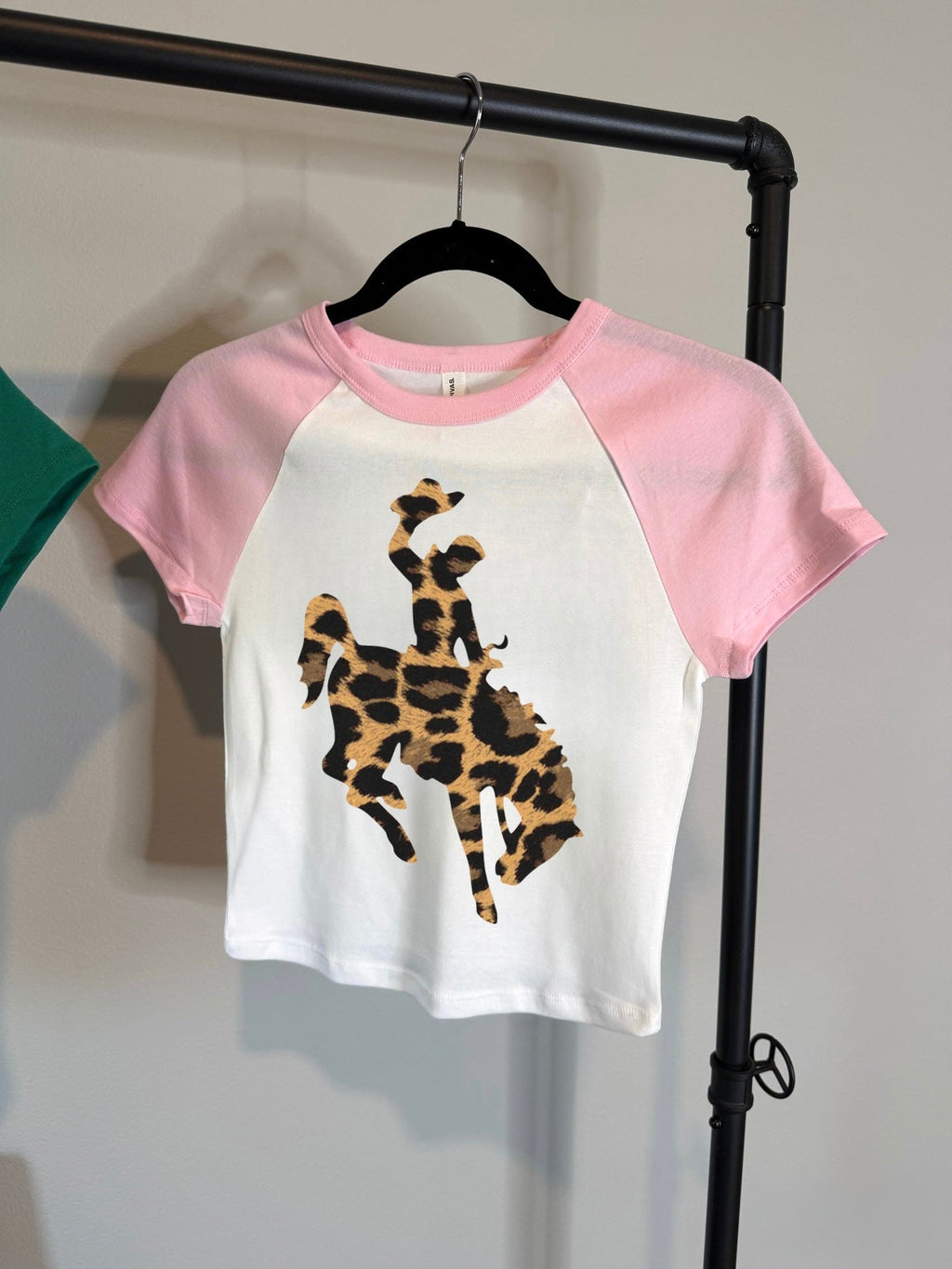 Leopard Cowboy Baby Tee