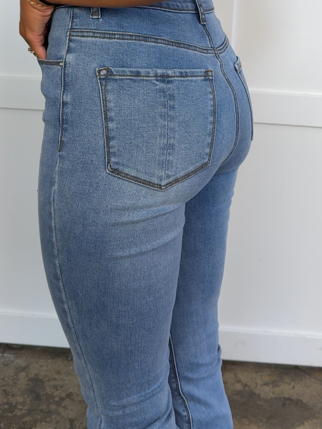 Danny Medium Wash Flare Jeans