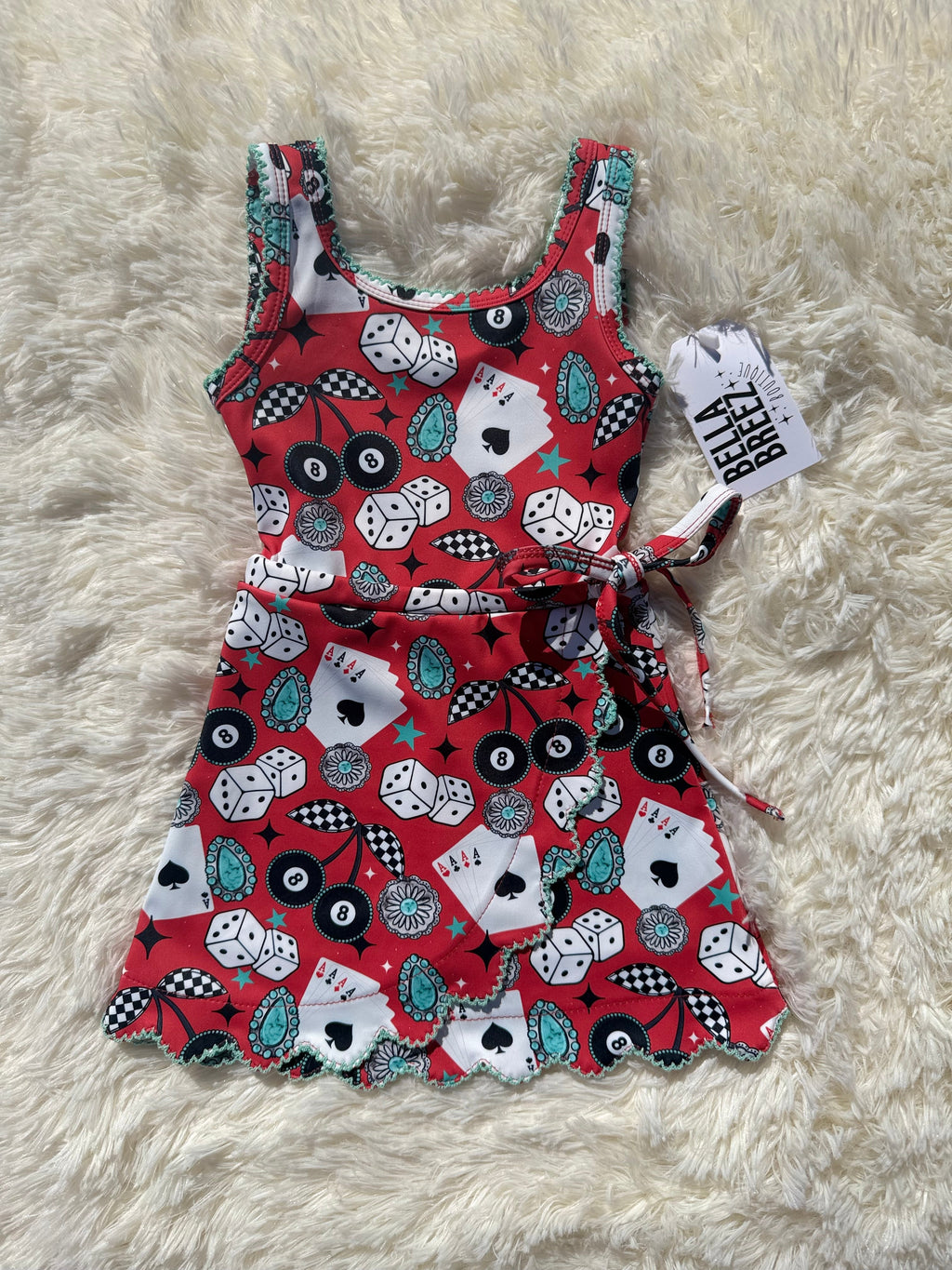 Cowgirl Luck Athletic Dress